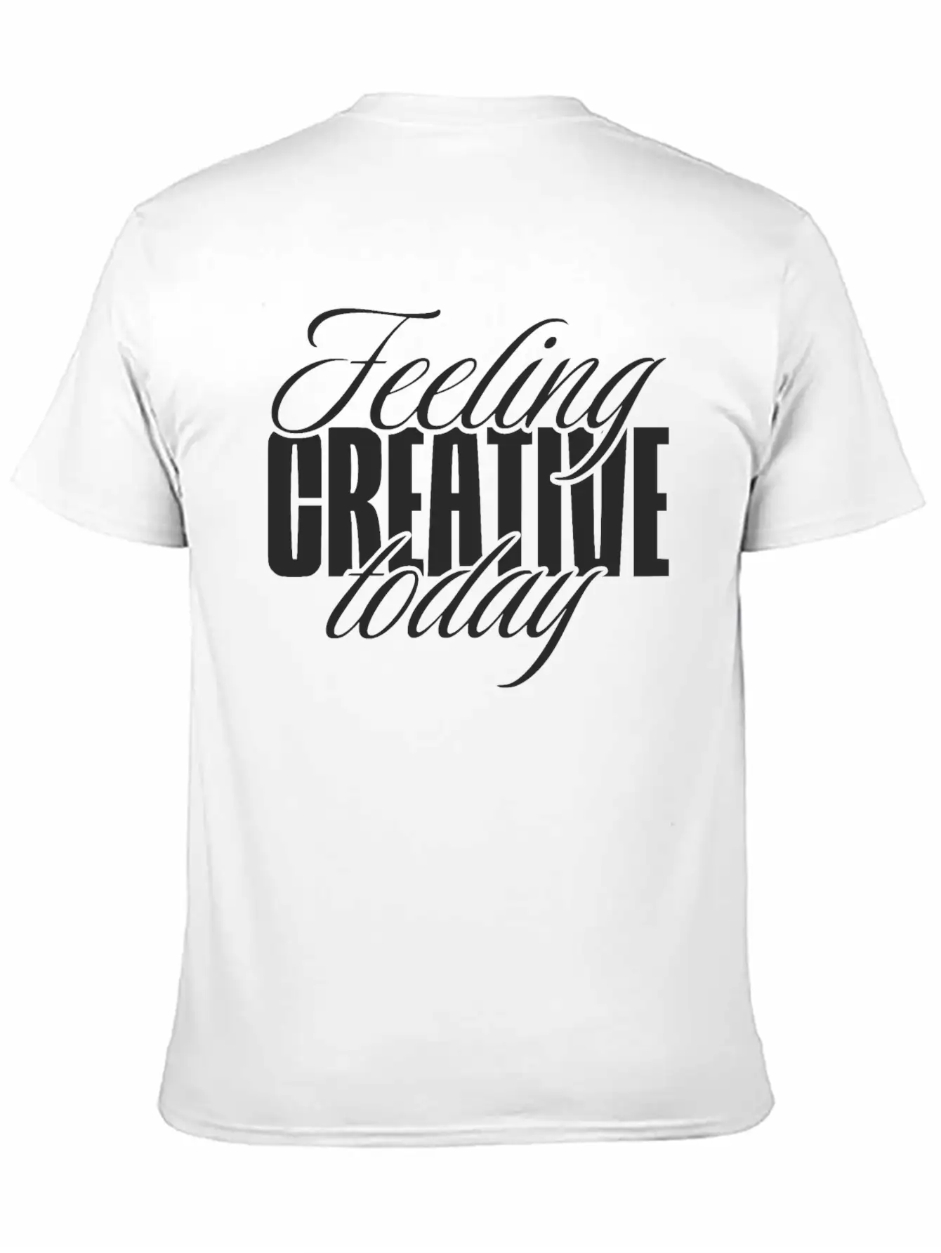 Feeling Creative Today Soft Cotton Short Sleeve Tee ¨C Unisex Wardrobe Staple
