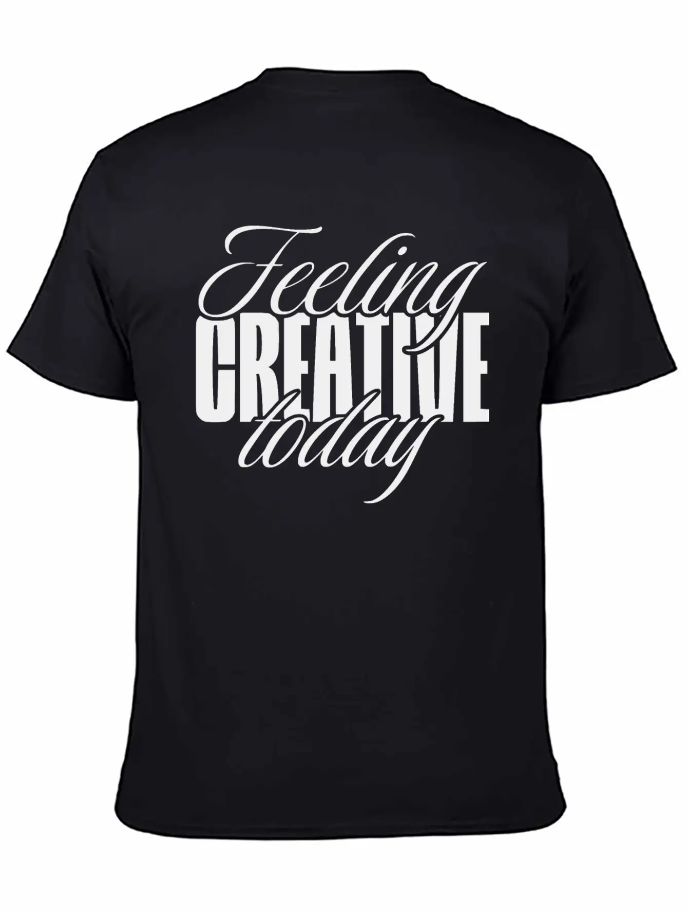 Feeling Creative Today Soft Cotton Short Sleeve Tee ¨C Unisex Wardrobe Staple