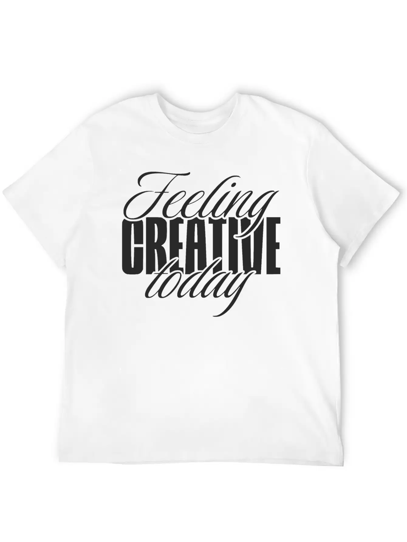 Feeling Creative Today Soft Cotton Short Sleeve Tee ¨C Unisex Wardrobe Staple