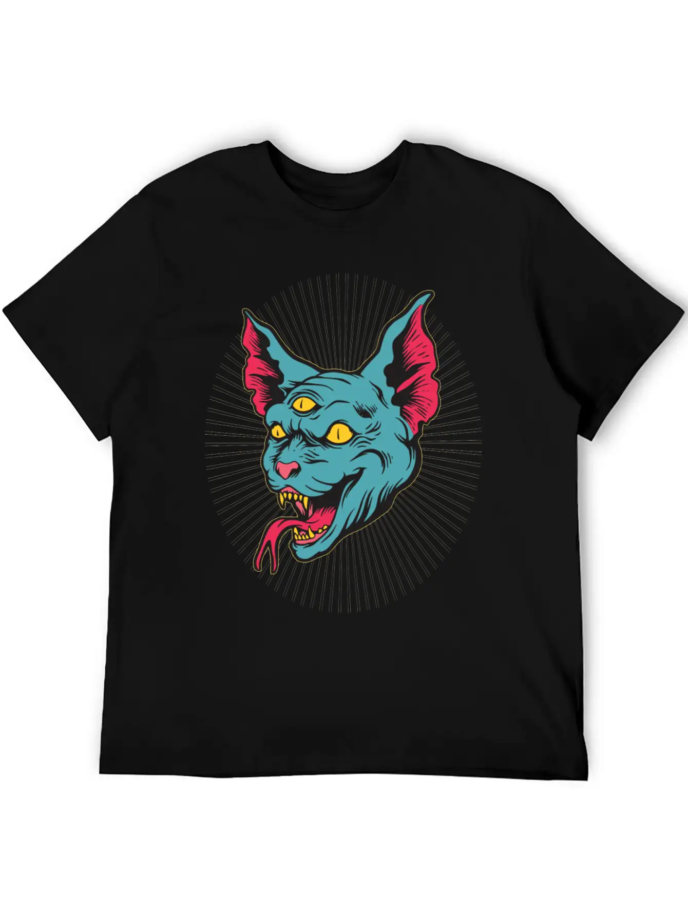 Feline Mutant Essential Cotton Tee For Daily Outfits ¨C Unisex Style