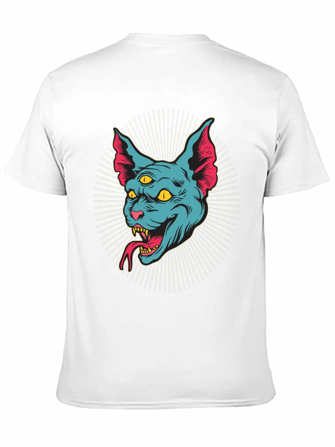 Feline Mutant Essential Cotton Tee For Daily Outfits ¨C Unisex Style