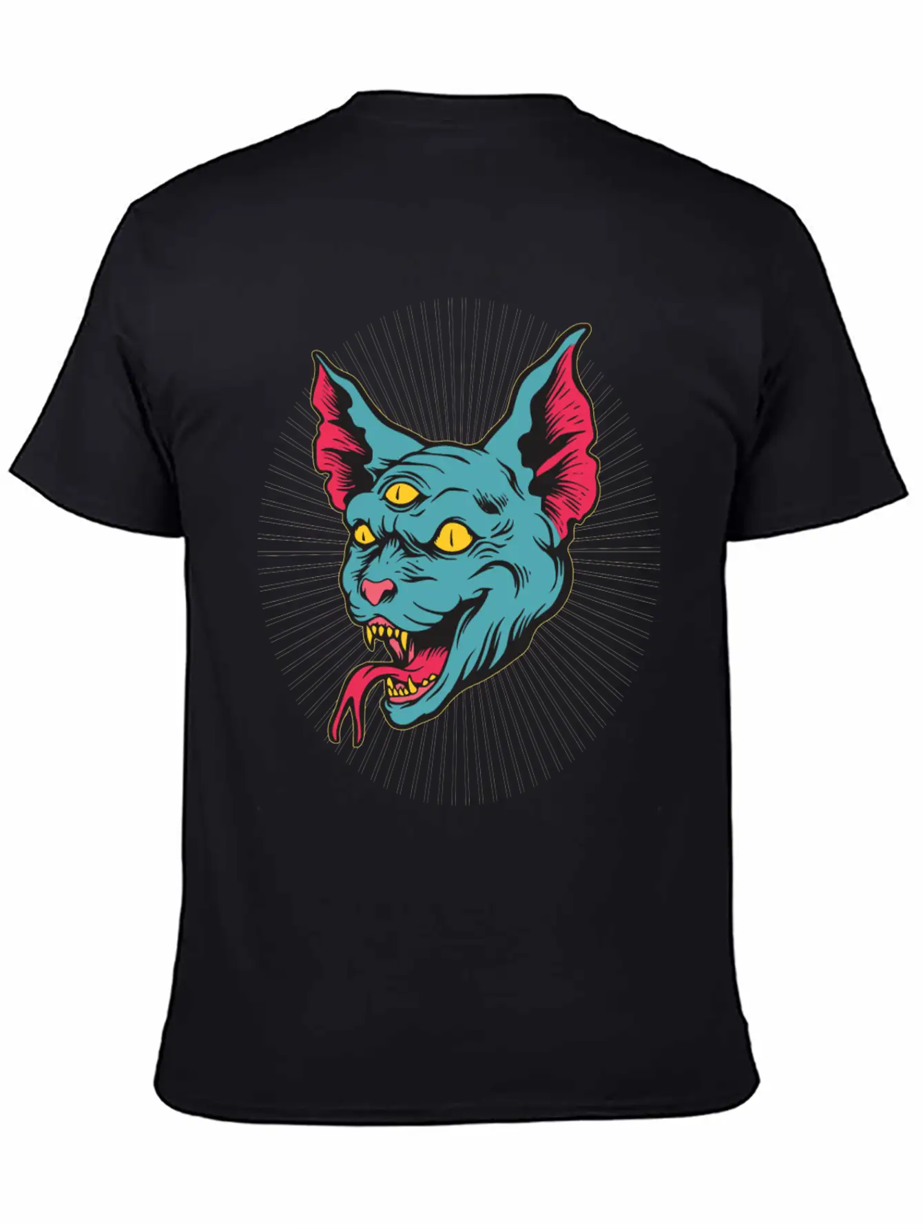 Feline Mutant Essential Cotton Tee For Daily Outfits ¨C Unisex Style