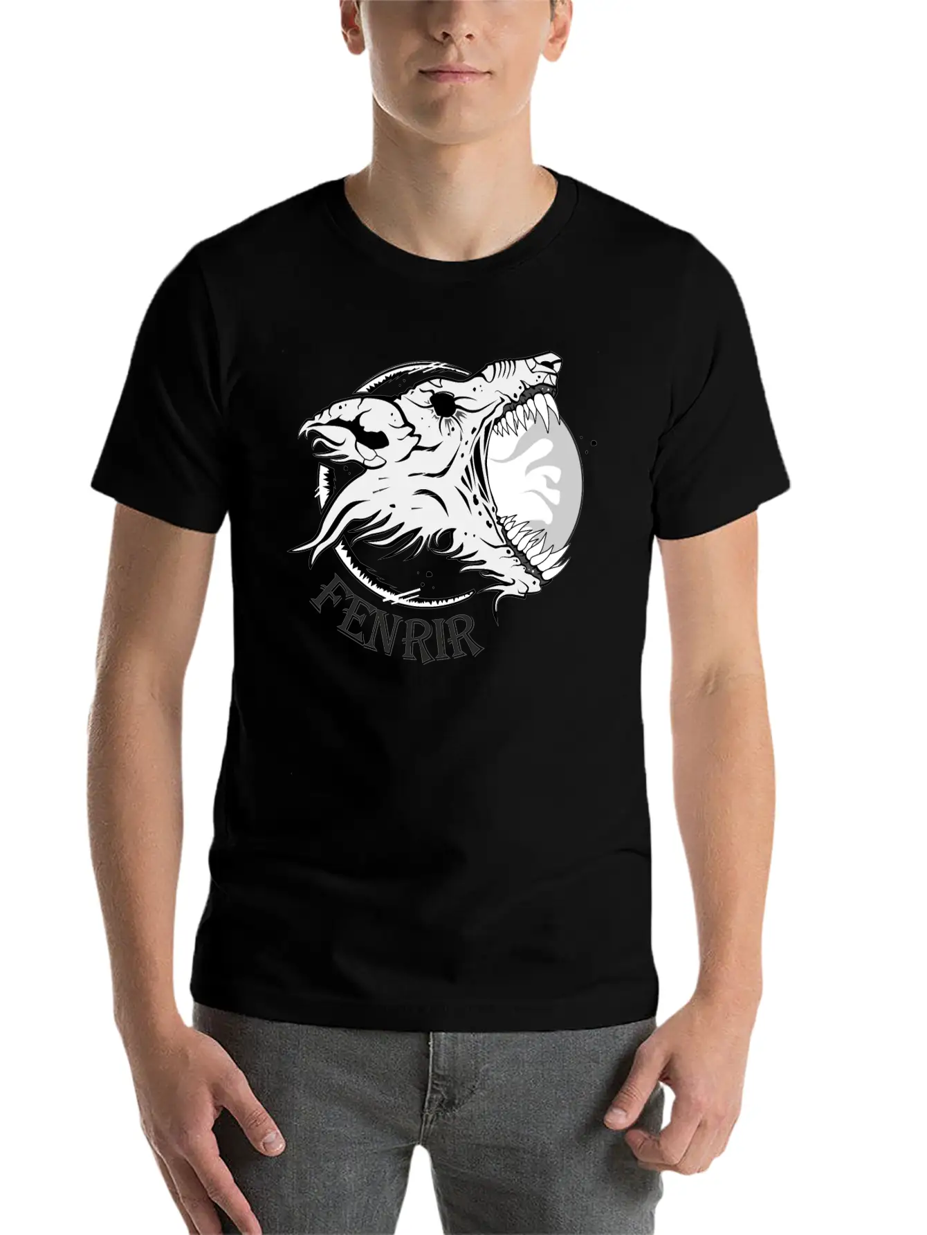 Fenrir Wolf - Ragnarok Soft Cotton Short Sleeve Tee ¨C Unisex Wardrobe Staple