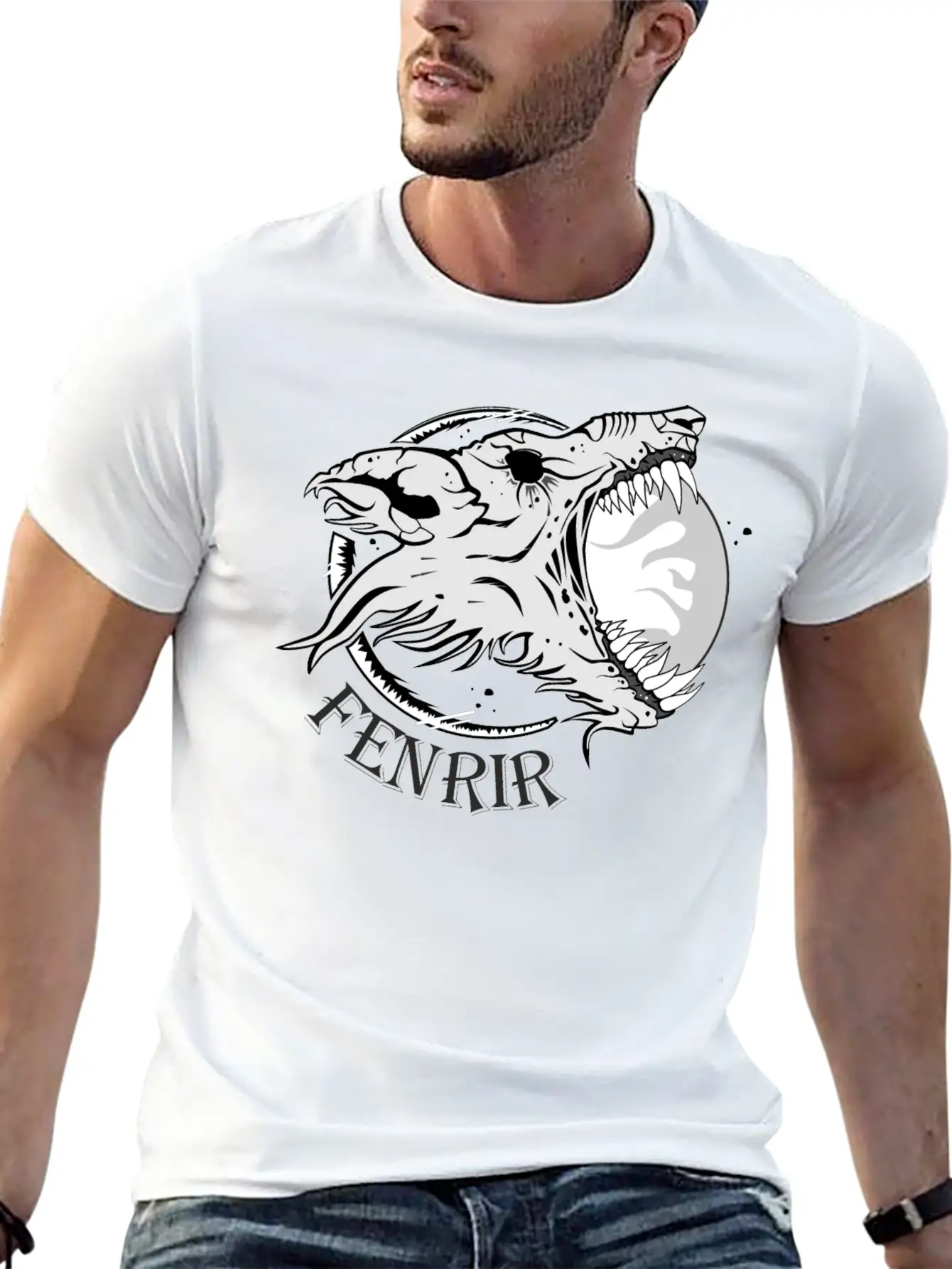 Fenrir Wolf - Ragnarok Soft Cotton Short Sleeve Tee ¨C Unisex Wardrobe Staple