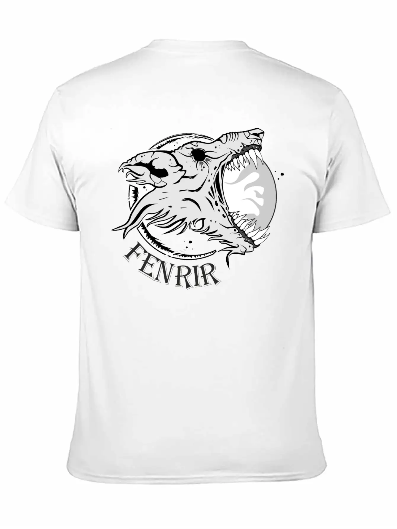 Fenrir Wolf - Ragnarok Soft Cotton Short Sleeve Tee ¨C Unisex Wardrobe Staple