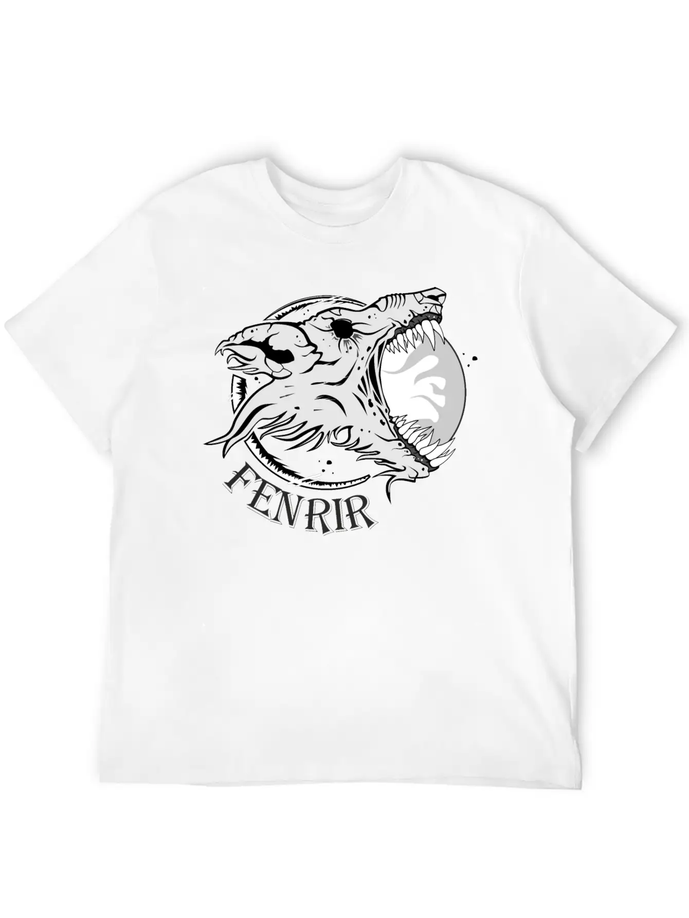 Fenrir Wolf - Ragnarok Soft Cotton Short Sleeve Tee ¨C Unisex Wardrobe Staple