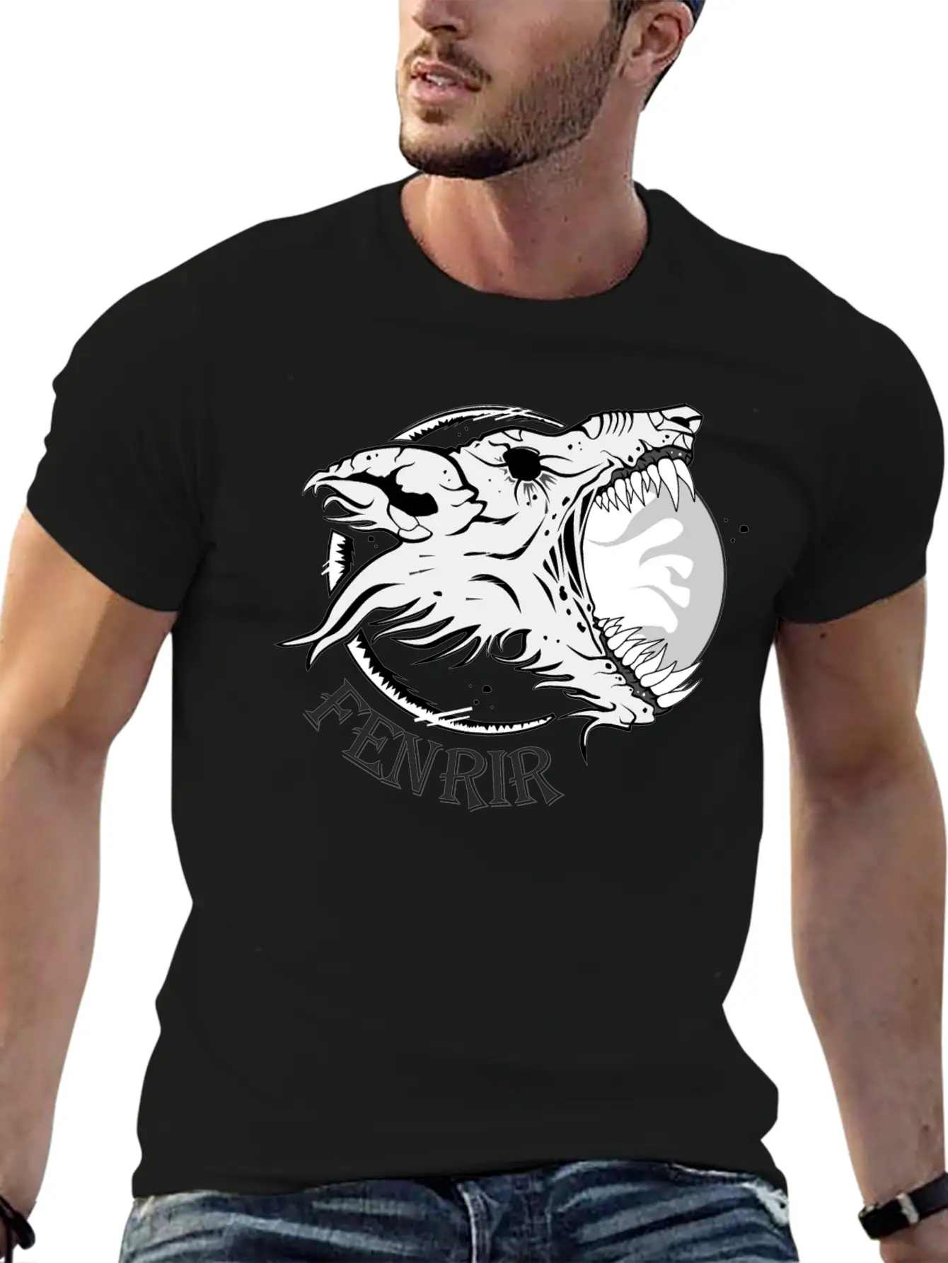 Fenrir Wolf - Ragnarok Soft Cotton Short Sleeve Tee ¨C Unisex Wardrobe Staple