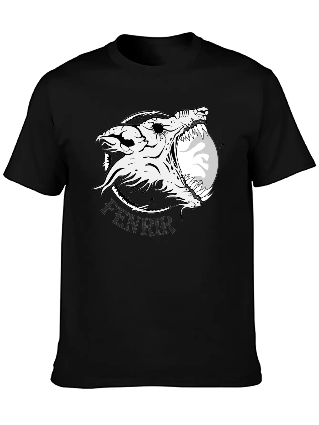 Fenrir Wolf - Ragnarok Soft Cotton Short Sleeve Tee ¨C Unisex Wardrobe Staple