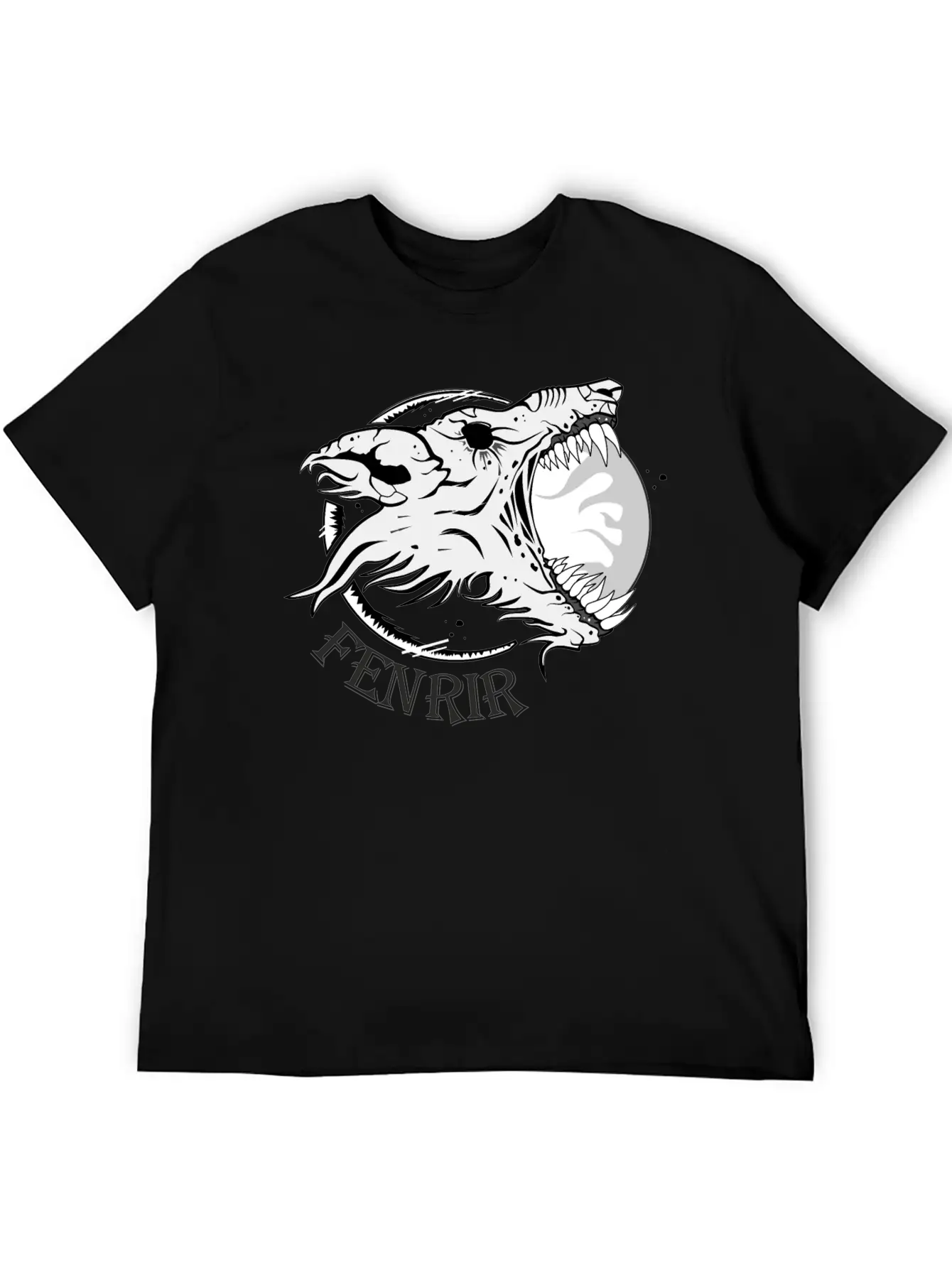 Fenrir Wolf - Ragnarok Soft Cotton Short Sleeve Tee ¨C Unisex Wardrobe Staple