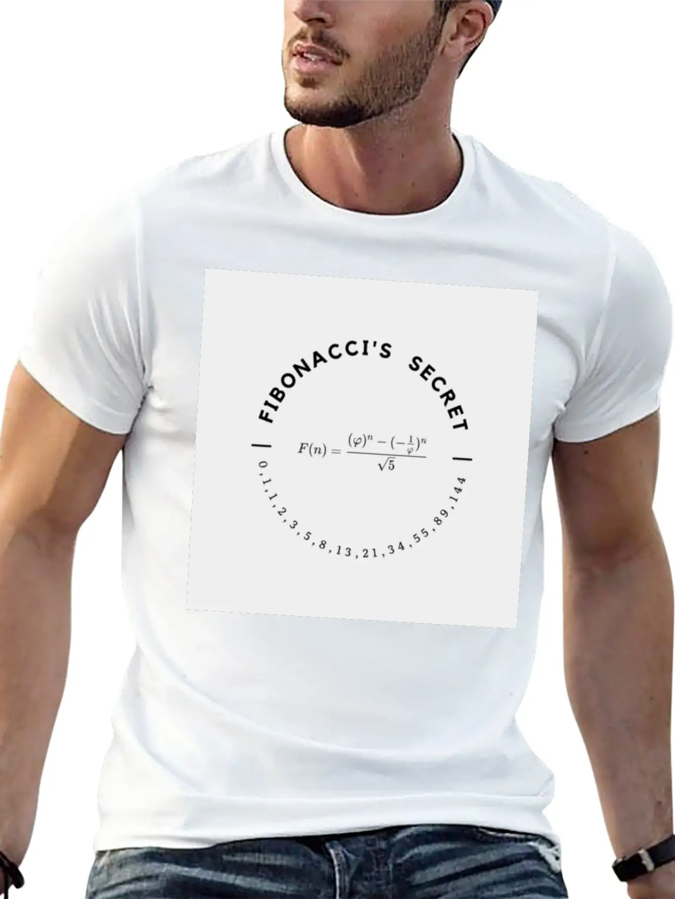 Fibonacci S Secret Unisex Casual T-Shirt ¨C Clean Design For Daily Comfort
