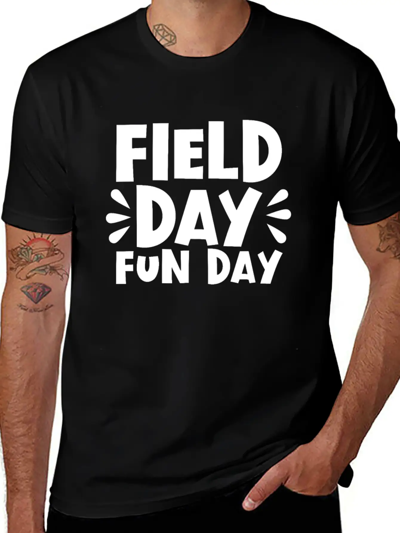 Field Day Fun Day Student Kids Teacher Field Day Basic Graphic T-Shirt ¨C Daily Comfort In Soft Cotton