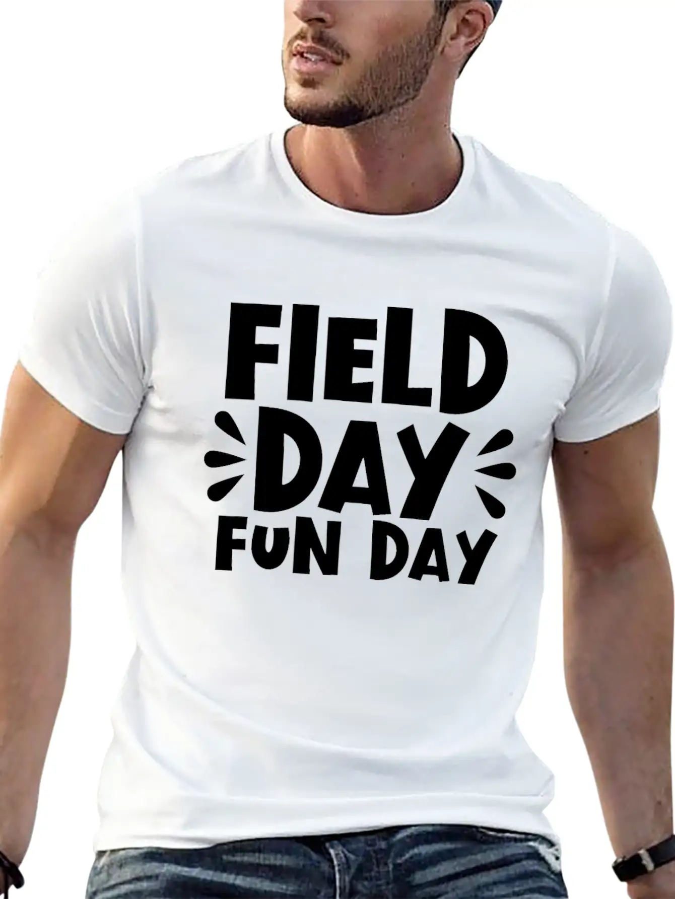 Field Day Fun Day Student Kids Teacher Field Day Basic Graphic T-Shirt ¨C Daily Comfort In Soft Cotton
