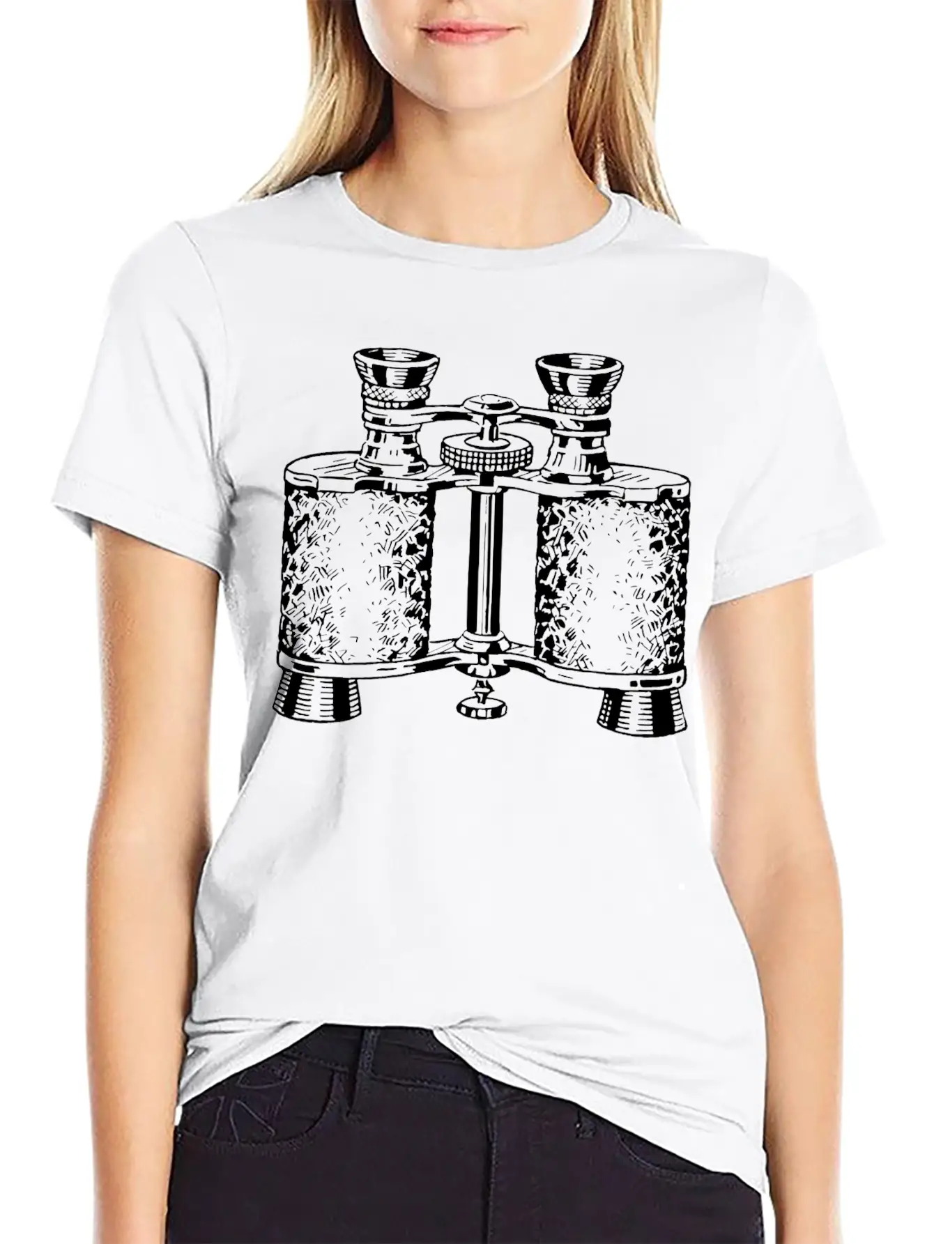 Field Glasses Basic Graphic T-Shirt ¨C Daily Comfort In Soft Cotton