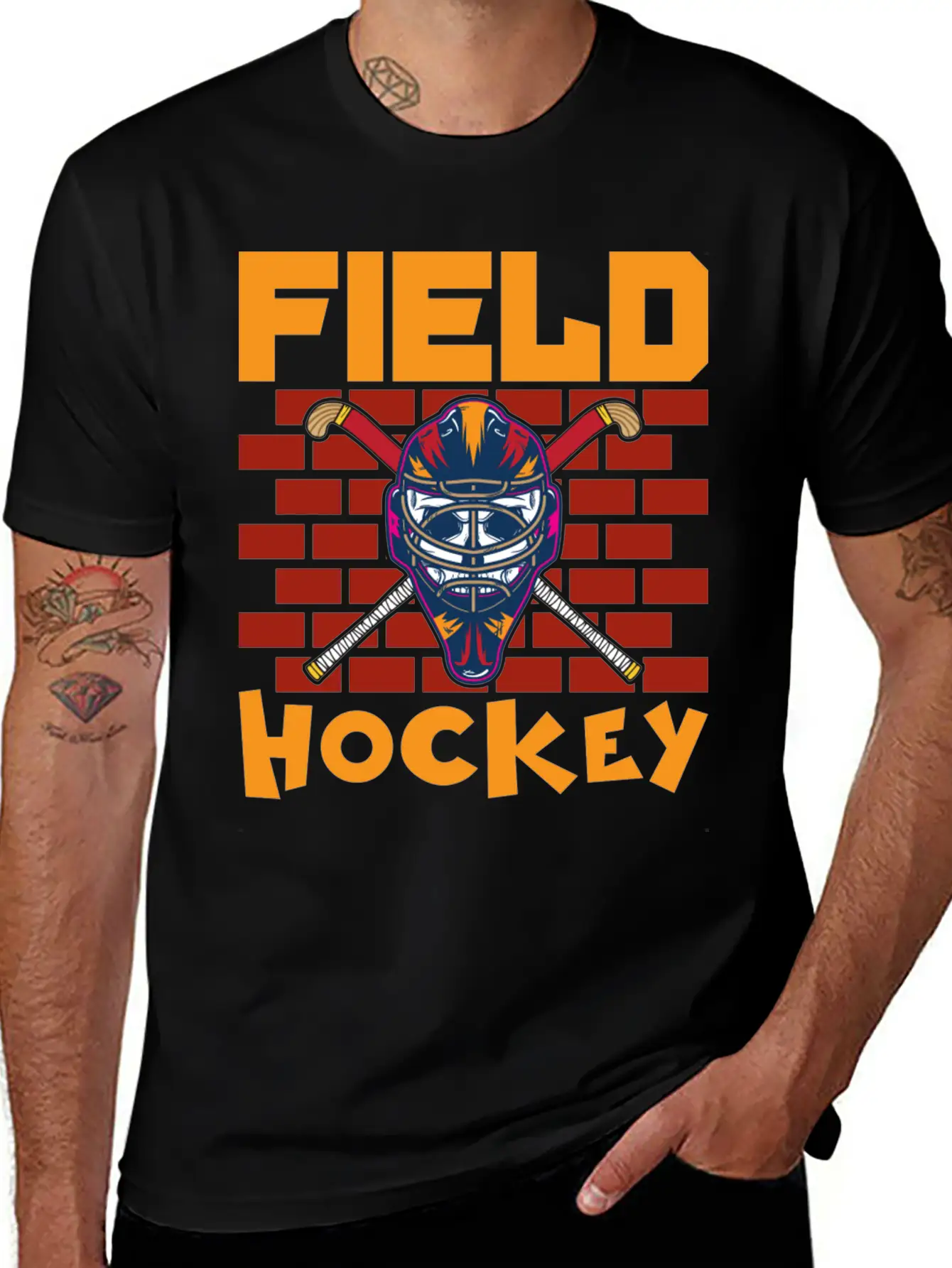 Field Hockey Essential Cotton Tee For Daily Outfits ¨C Unisex Style