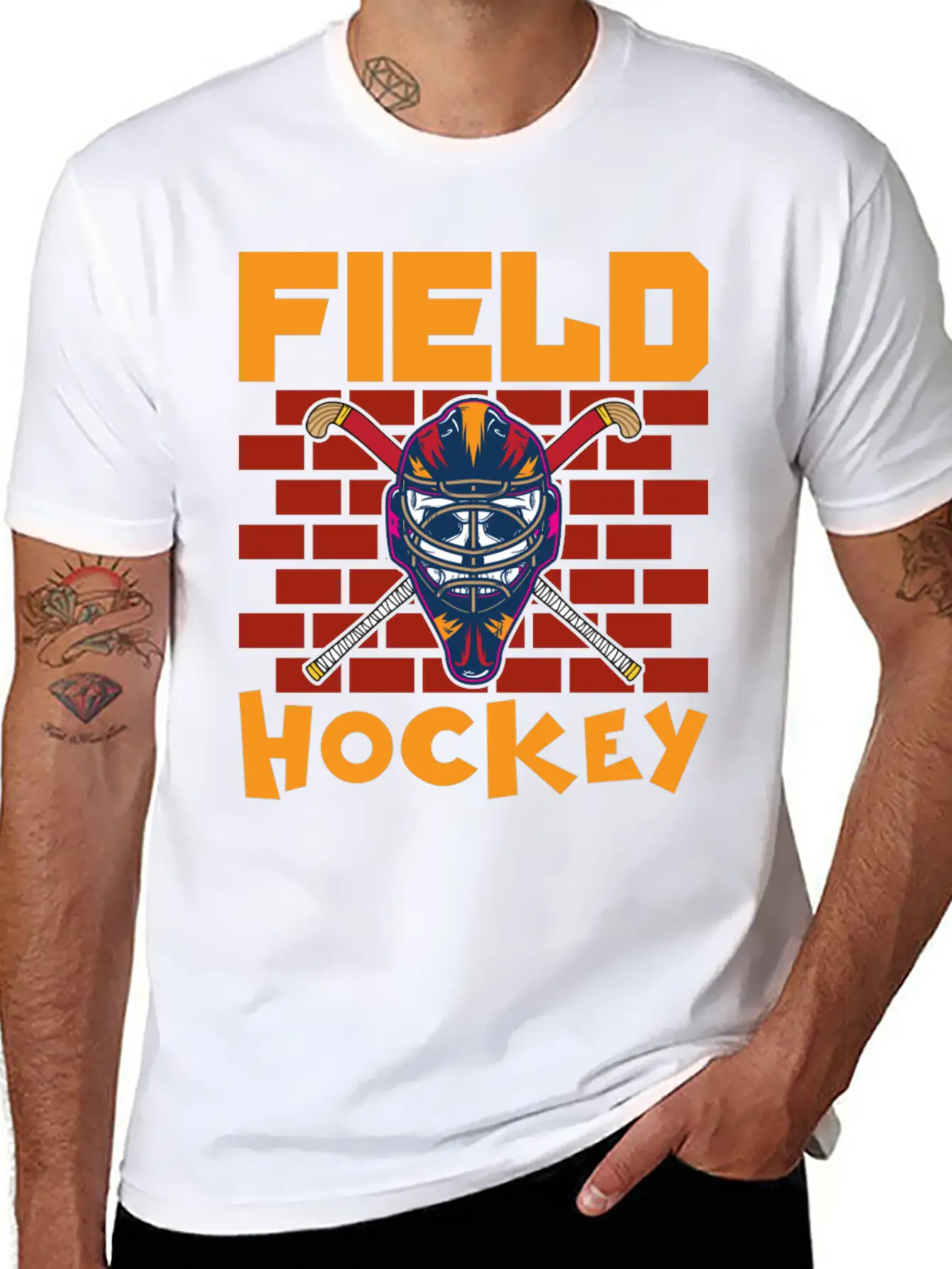 Field Hockey Essential Cotton Tee For Daily Outfits ¨C Unisex Style