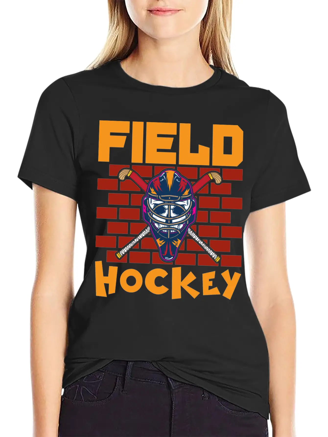 Field Hockey Essential Cotton Tee For Daily Outfits ¨C Unisex Style