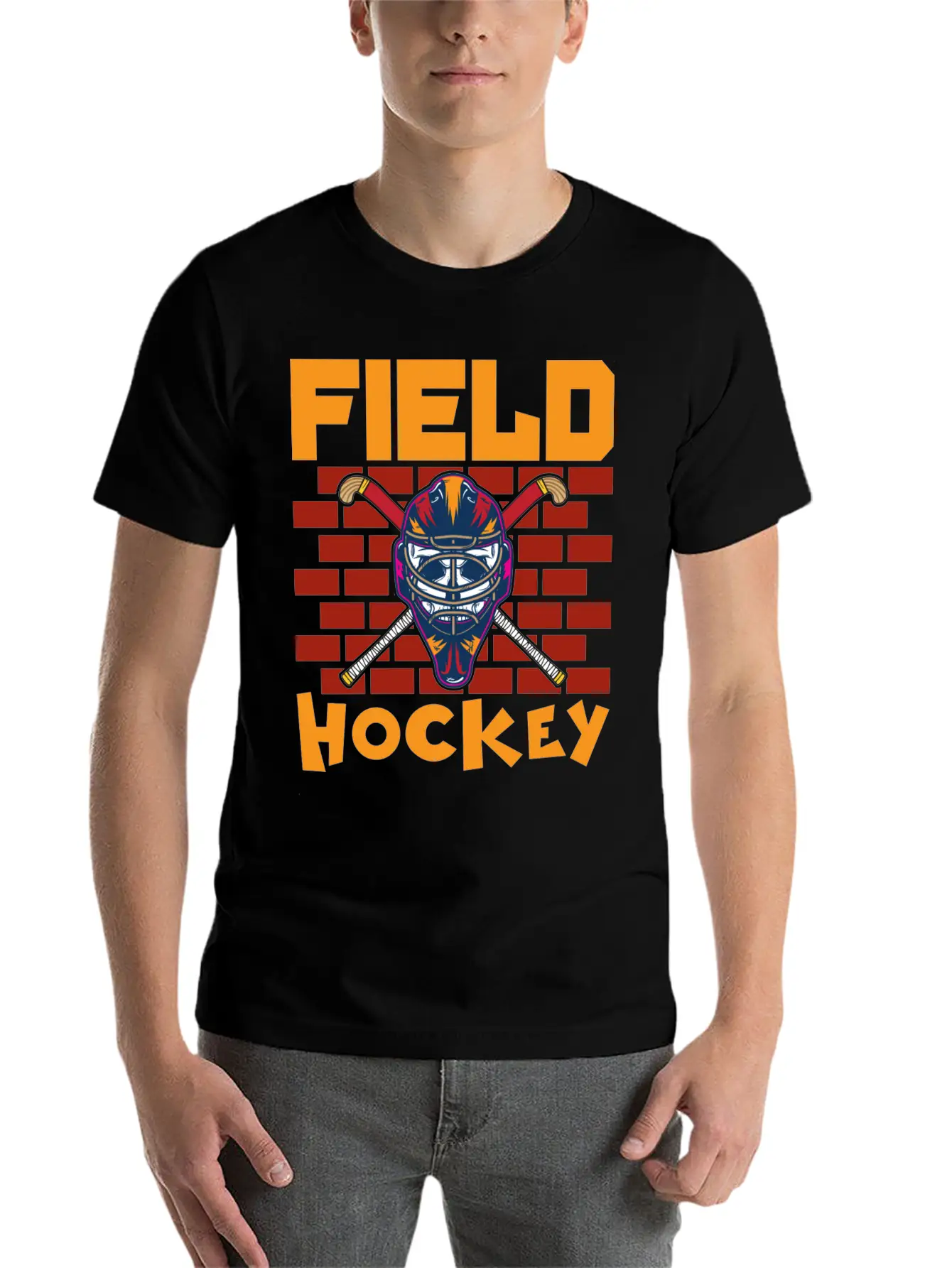 Field Hockey Essential Cotton Tee For Daily Outfits ¨C Unisex Style