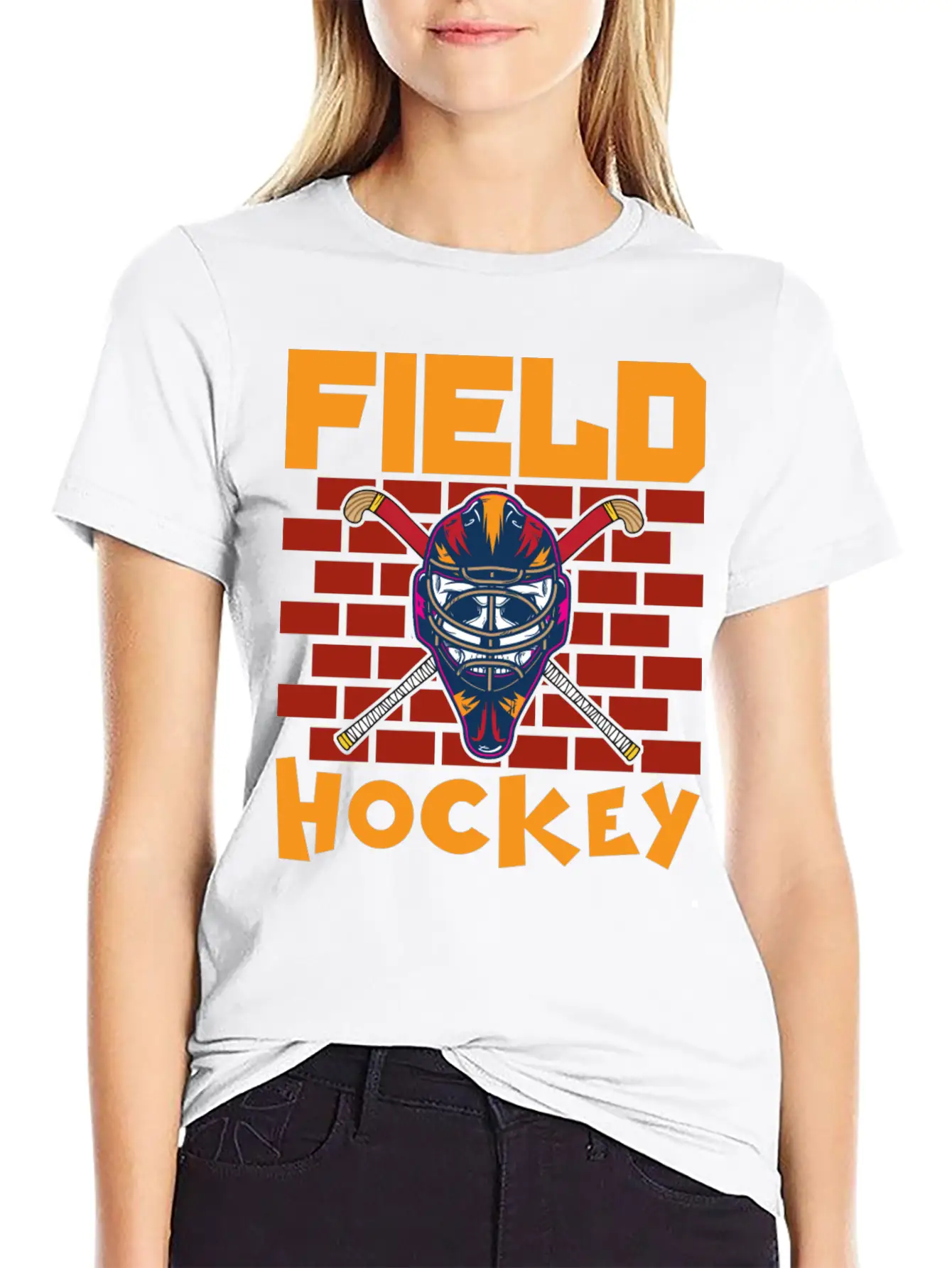 Field Hockey Essential Cotton Tee For Daily Outfits ¨C Unisex Style