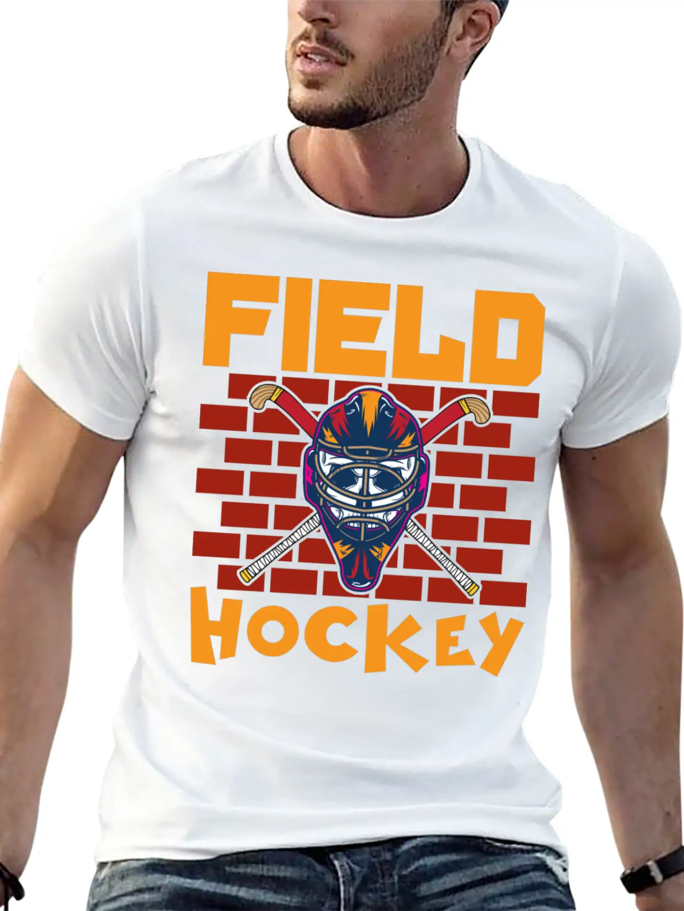 Field Hockey Essential Cotton Tee For Daily Outfits ¨C Unisex Style