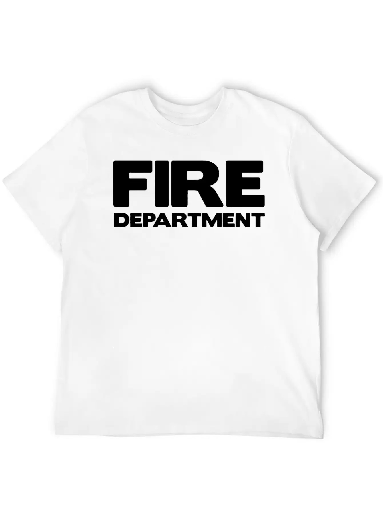 FIRE DEPARTMENT Unisex Casual T-Shirt ¨C Clean Design For Daily Comfort