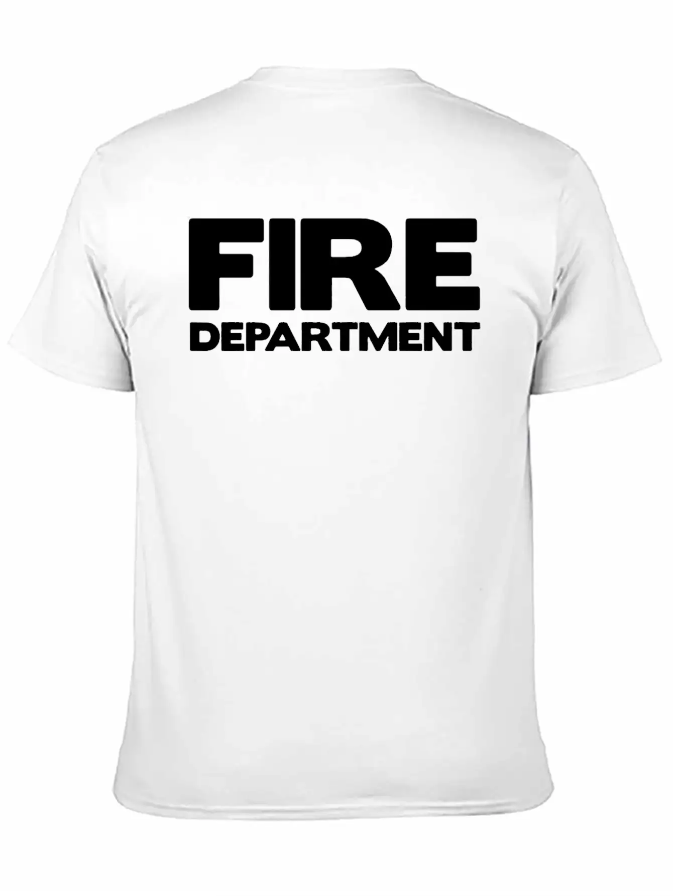 FIRE DEPARTMENT Unisex Casual T-Shirt ¨C Clean Design For Daily Comfort