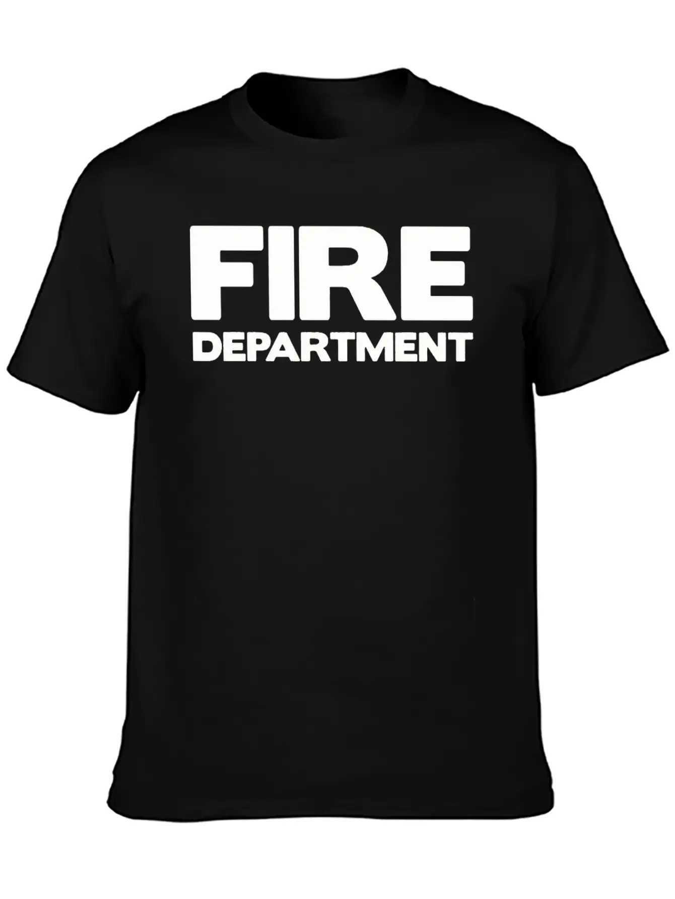 FIRE DEPARTMENT Unisex Casual T-Shirt ¨C Clean Design For Daily Comfort