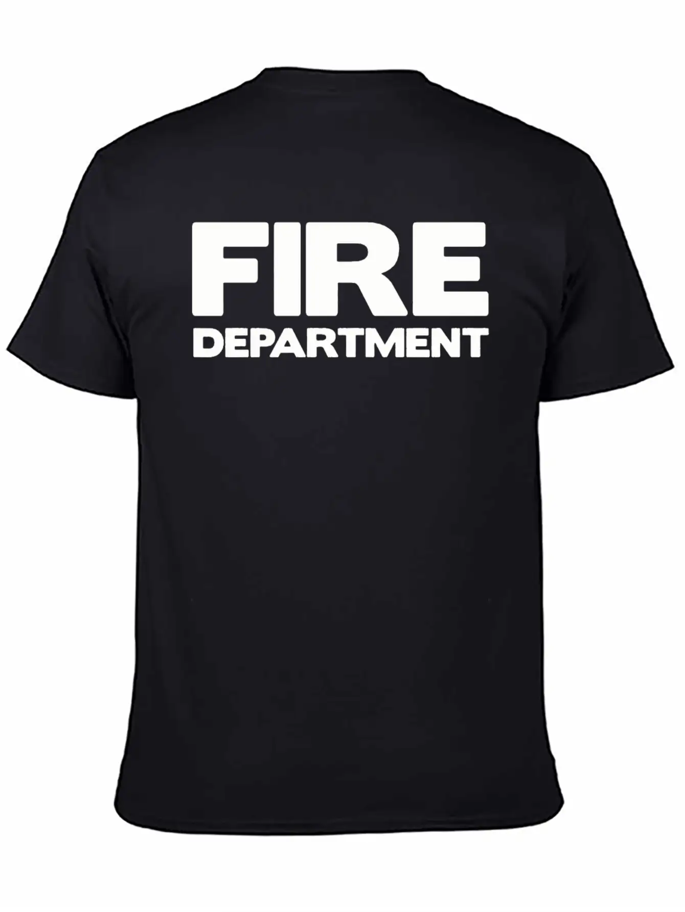 FIRE DEPARTMENT Unisex Casual T-Shirt ¨C Clean Design For Daily Comfort