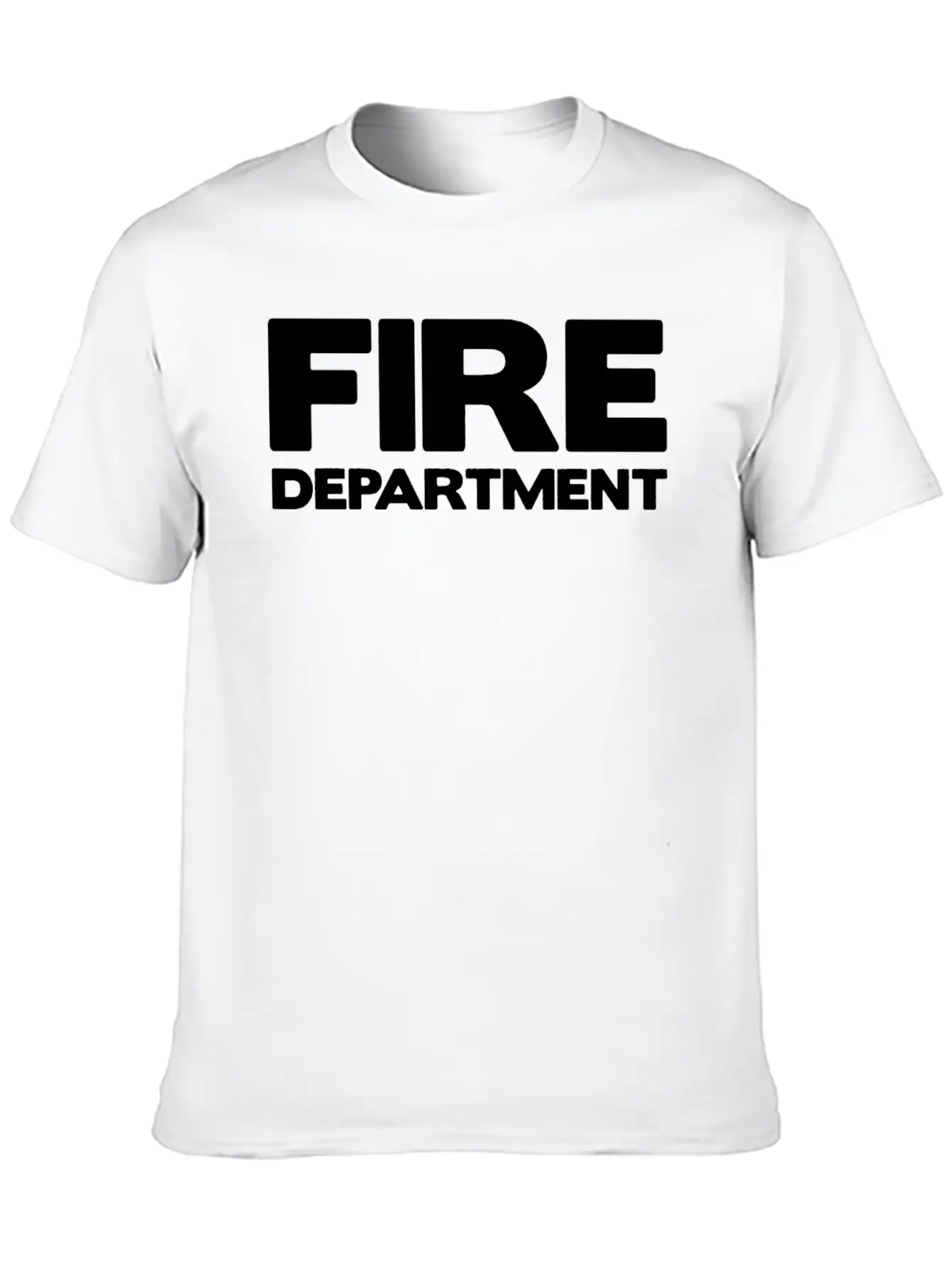 FIRE DEPARTMENT Unisex Casual T-Shirt ¨C Clean Design For Daily Comfort
