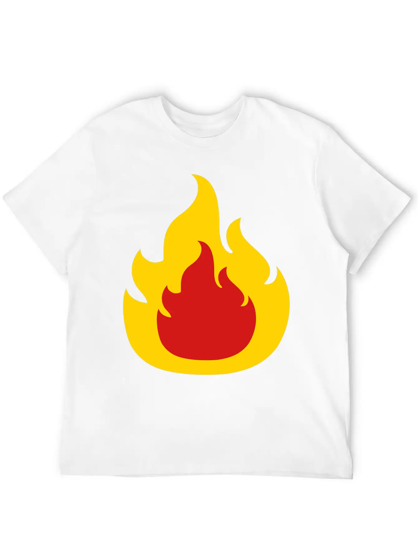 Fire Design Burn Basic Graphic T-Shirt ¨C Daily Comfort In Soft Cotton