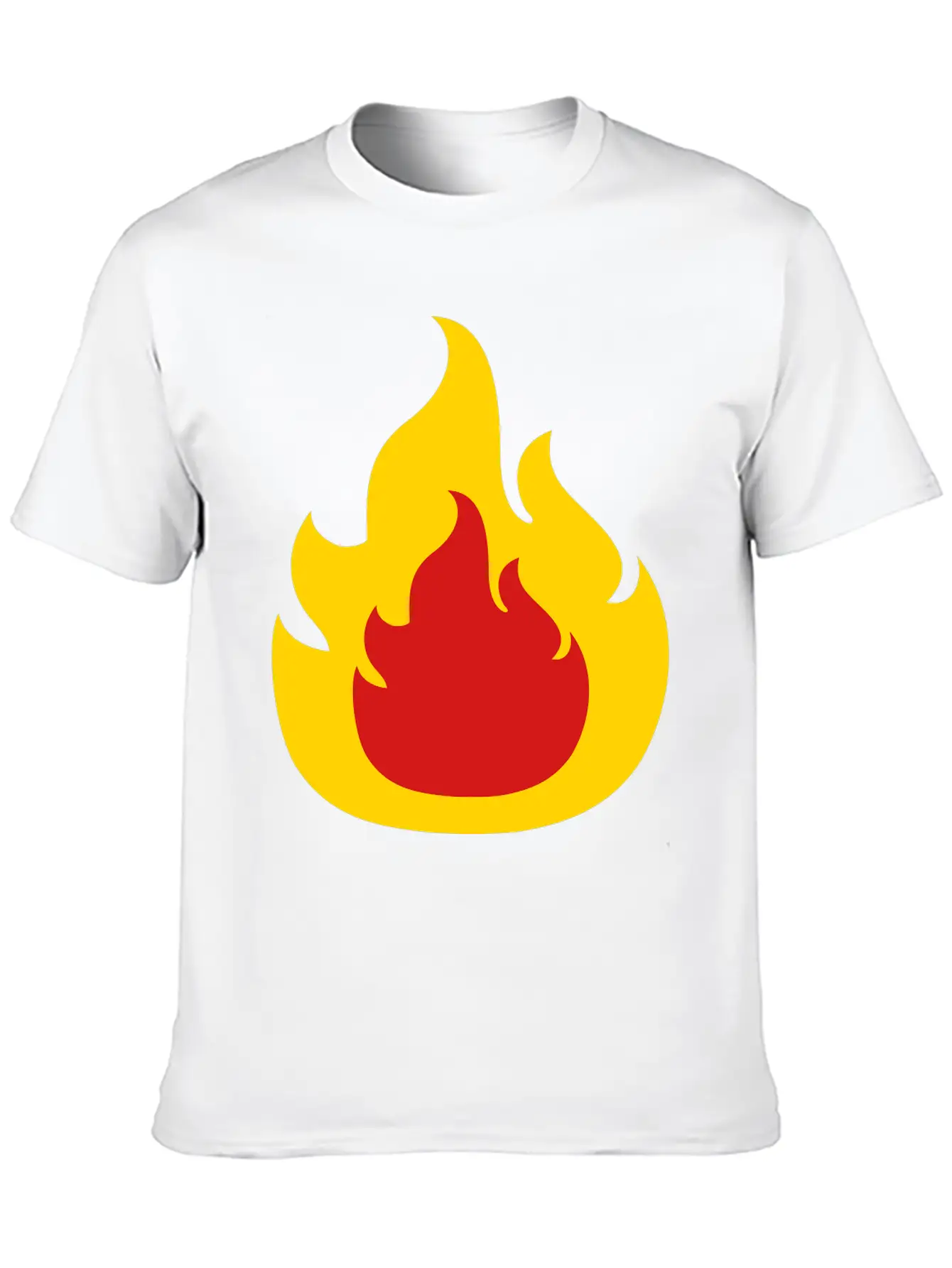 Fire Design Burn Basic Graphic T-Shirt ¨C Daily Comfort In Soft Cotton