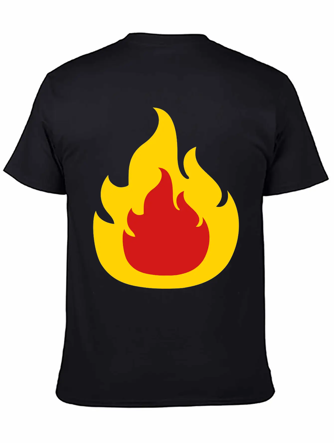Fire Design Burn Basic Graphic T-Shirt ¨C Daily Comfort In Soft Cotton
