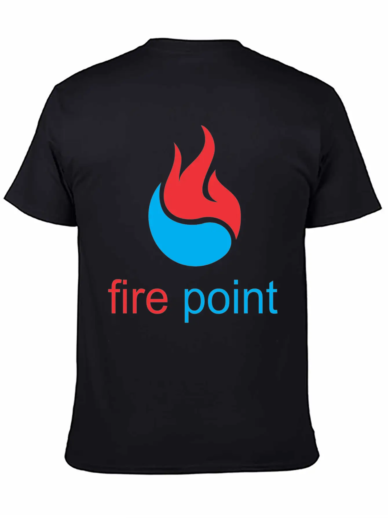 Fire Point Basic Graphic T-Shirt ¨C Daily Comfort In Soft Cotton