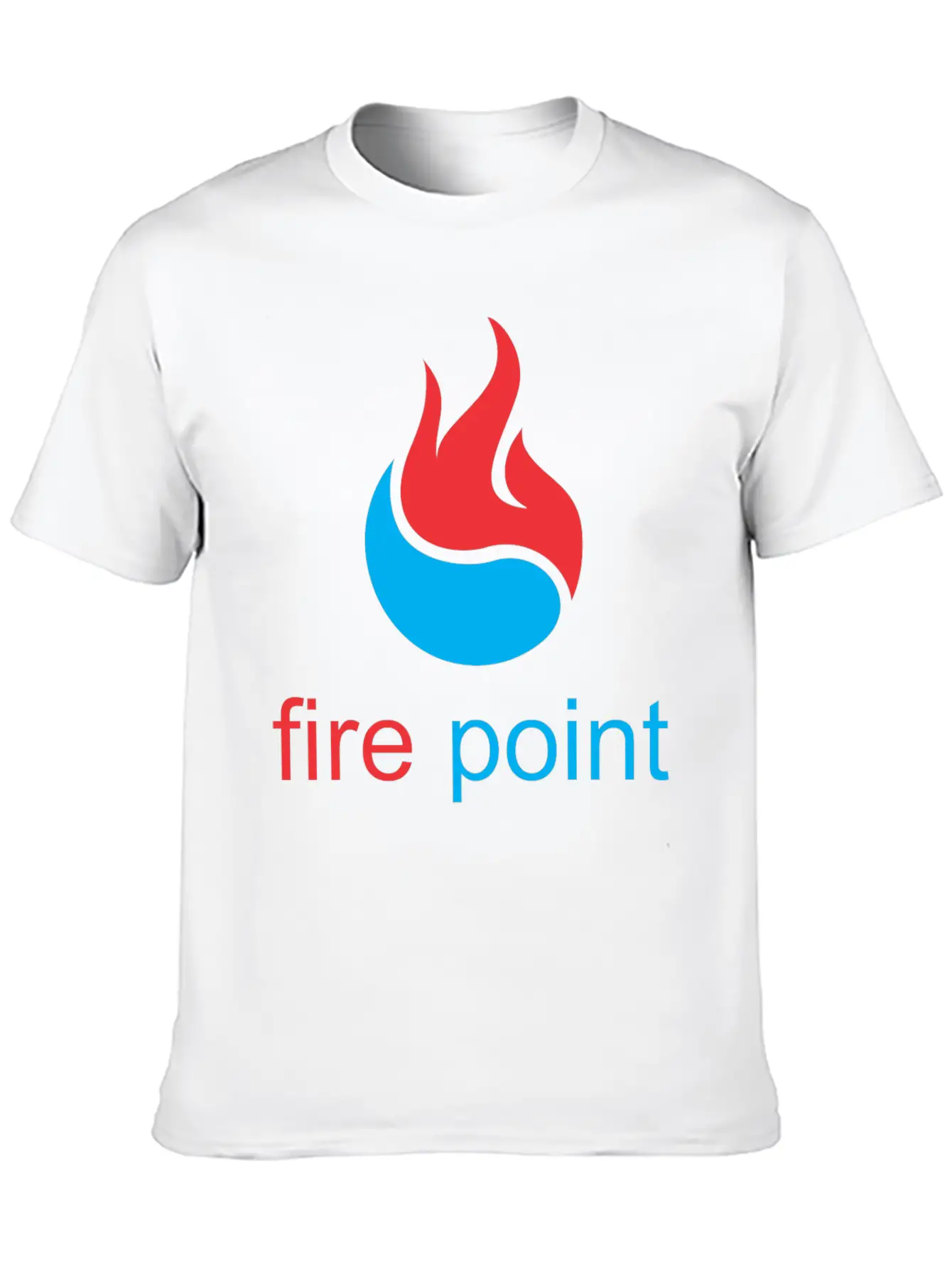 Fire Point Basic Graphic T-Shirt ¨C Daily Comfort In Soft Cotton