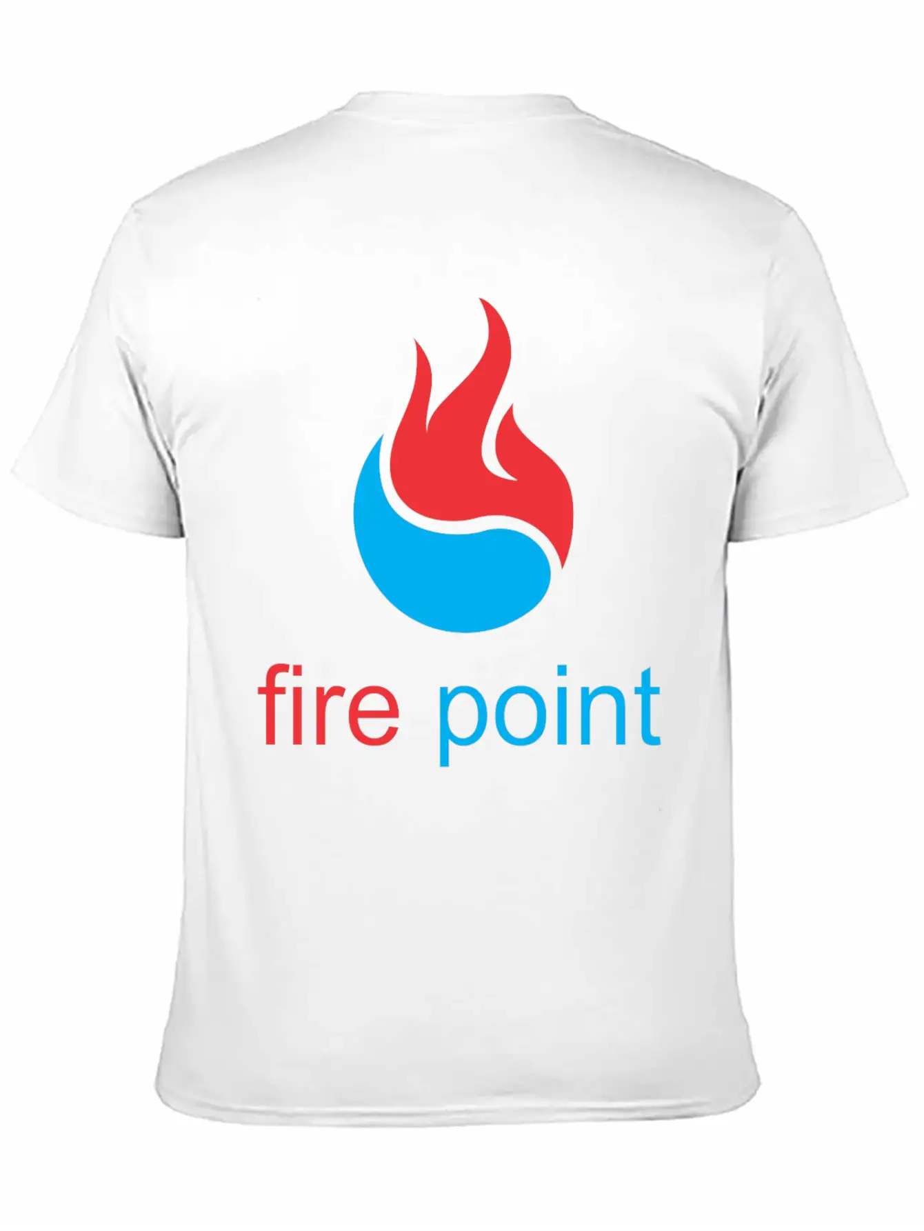 Fire Point Basic Graphic T-Shirt ¨C Daily Comfort In Soft Cotton