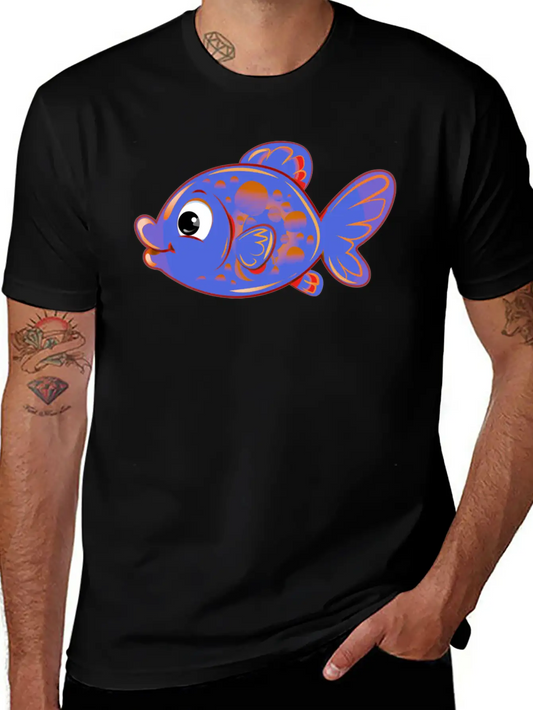 Fish Basic Graphic T-Shirt ¨C Daily Comfort In Soft Cotton