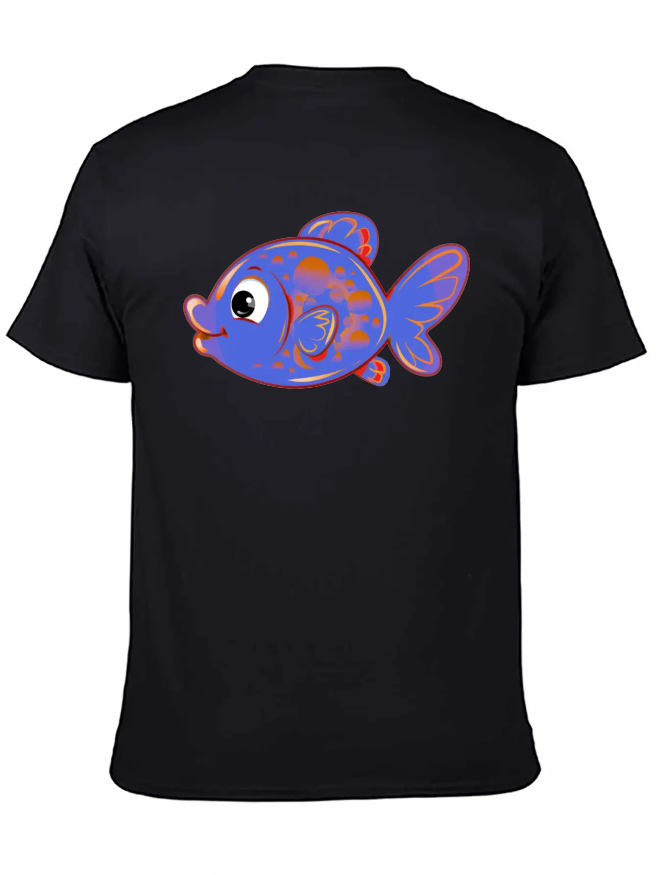 Fish Basic Graphic T-Shirt ¨C Daily Comfort In Soft Cotton