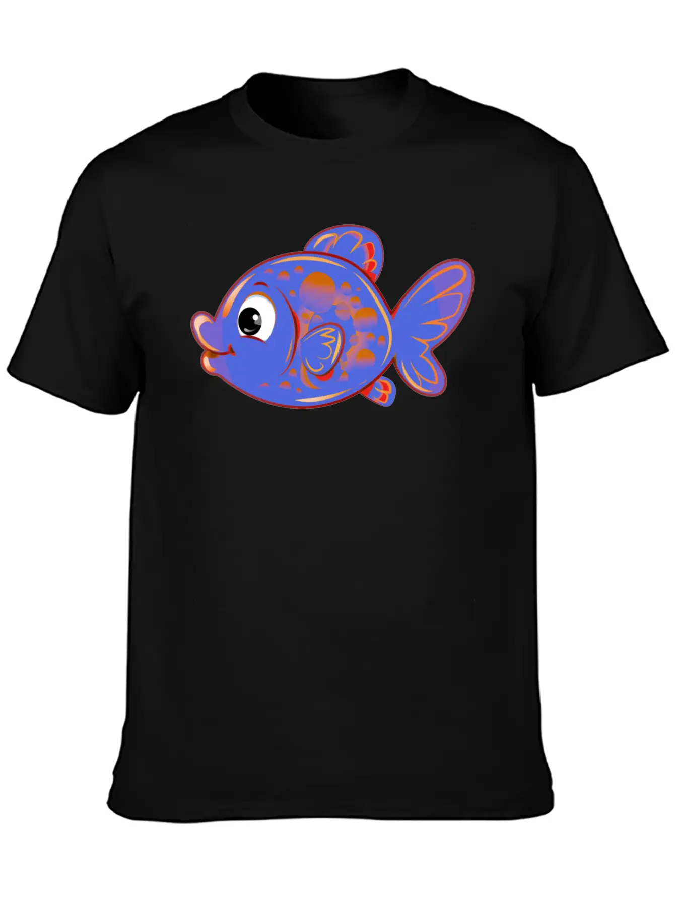 Fish Basic Graphic T-Shirt ¨C Daily Comfort In Soft Cotton