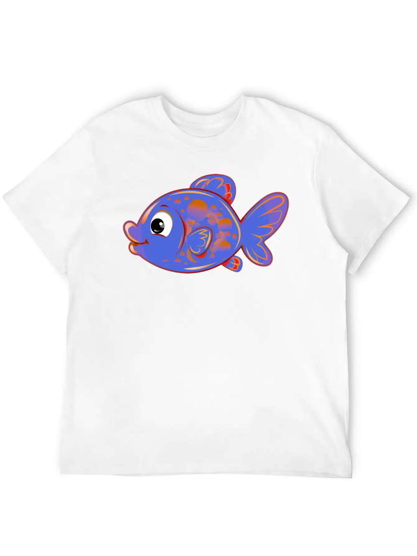 Fish Basic Graphic T-Shirt ¨C Daily Comfort In Soft Cotton