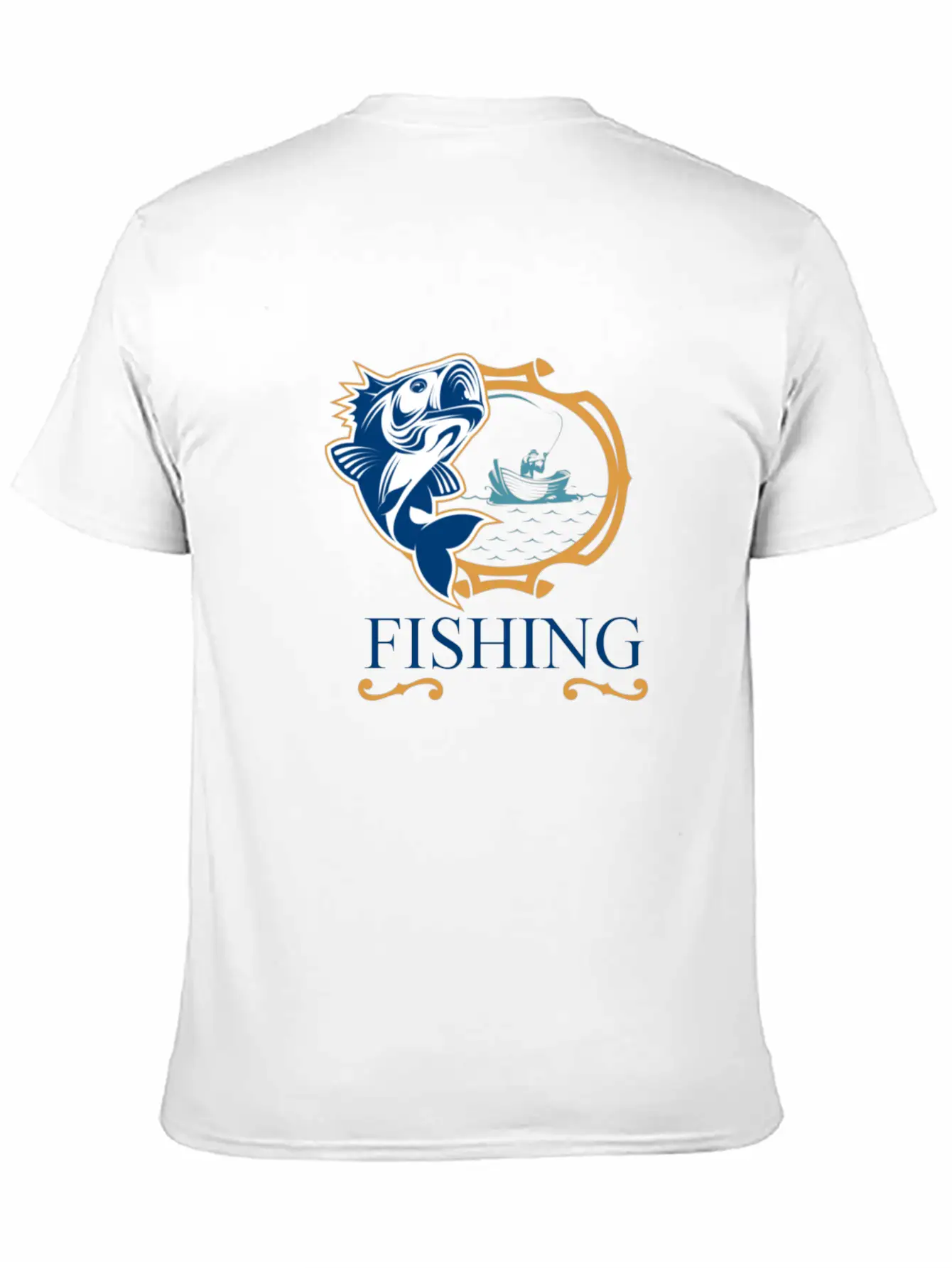 Fishing Basic Graphic T-Shirt ¨C Daily Comfort In Soft Cotton