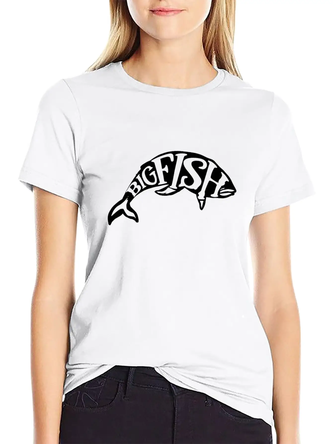 Fishing Fish Essential Cotton Tee For Daily Outfits ¨C Unisex Style