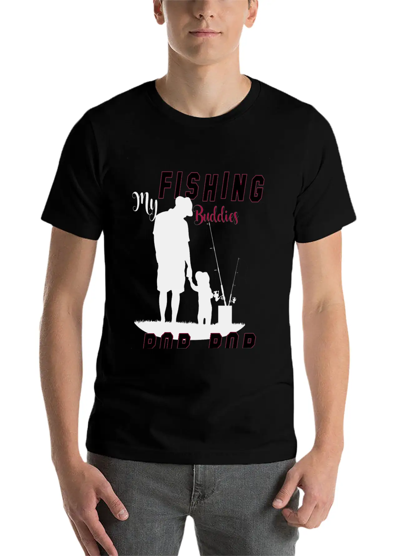 FISHING POP POP Essential Cotton Tee For Daily Outfits ¨C Unisex Style
