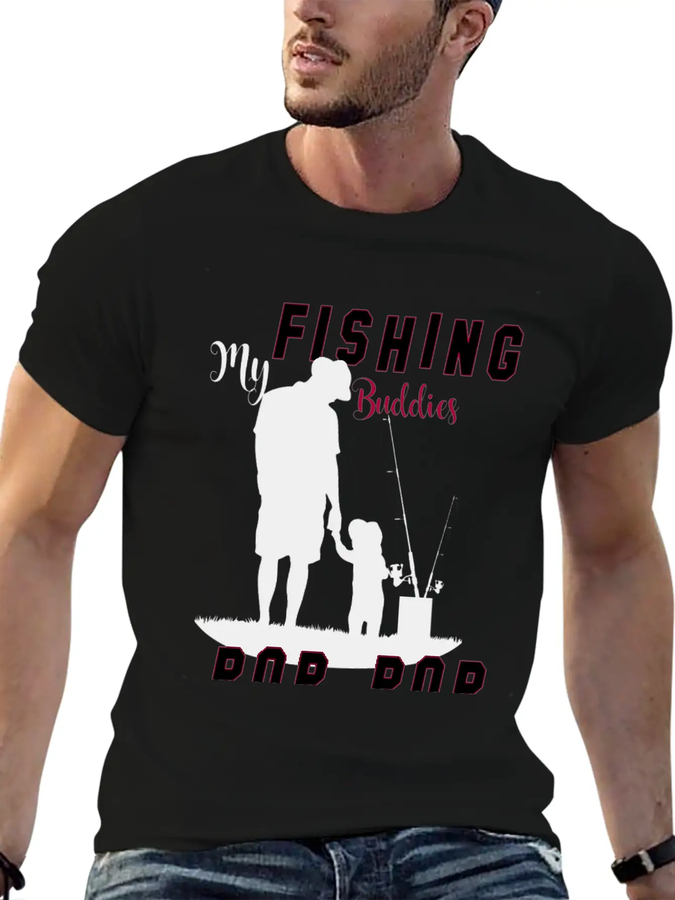 FISHING POP POP Essential Cotton Tee For Daily Outfits ¨C Unisex Style