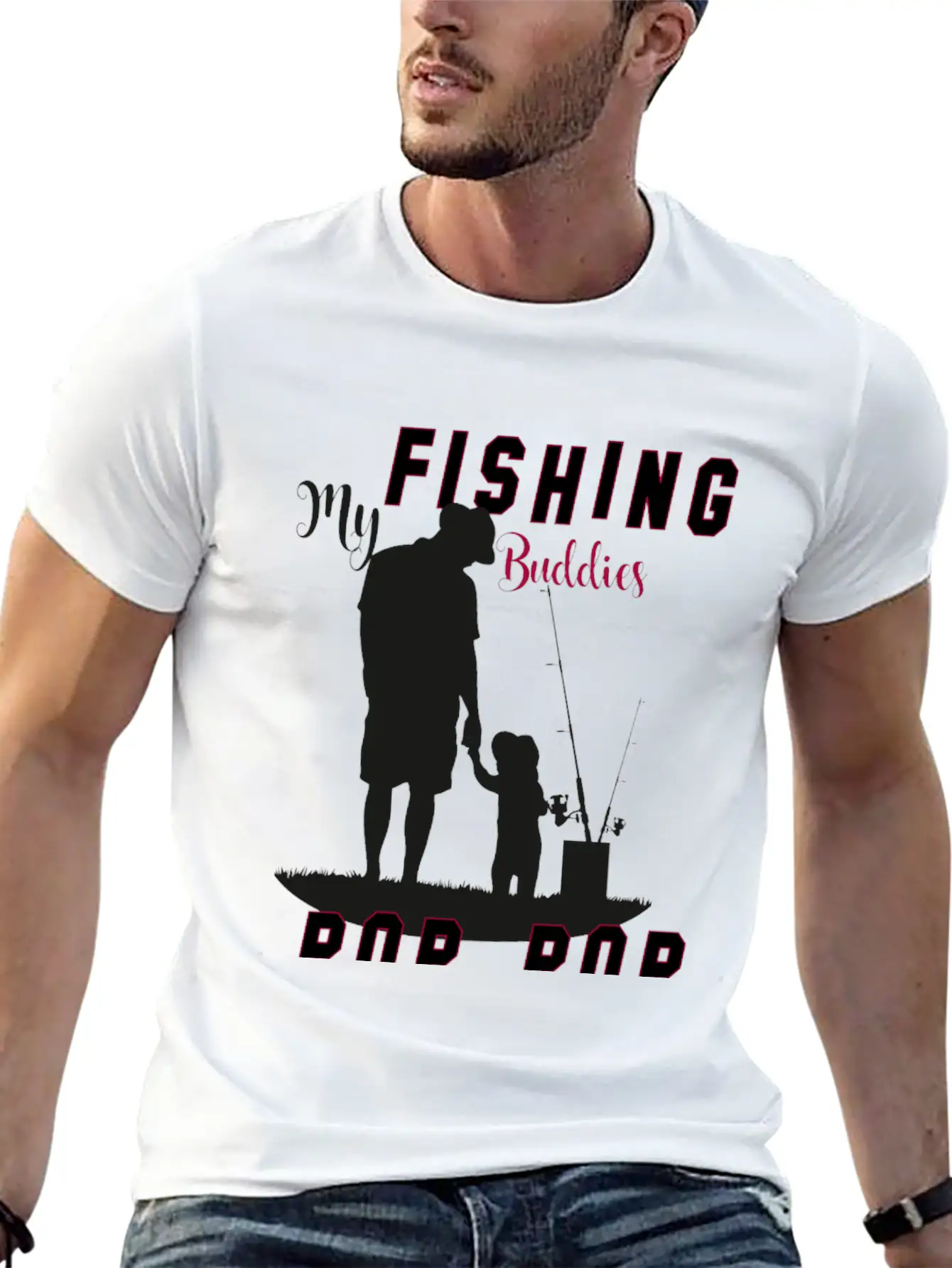 FISHING POP POP Essential Cotton Tee For Daily Outfits ¨C Unisex Style