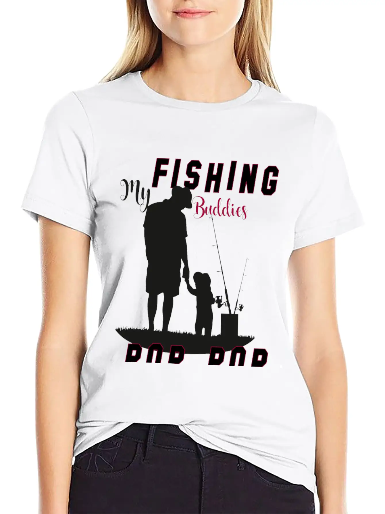 FISHING POP POP Essential Cotton Tee For Daily Outfits ¨C Unisex Style