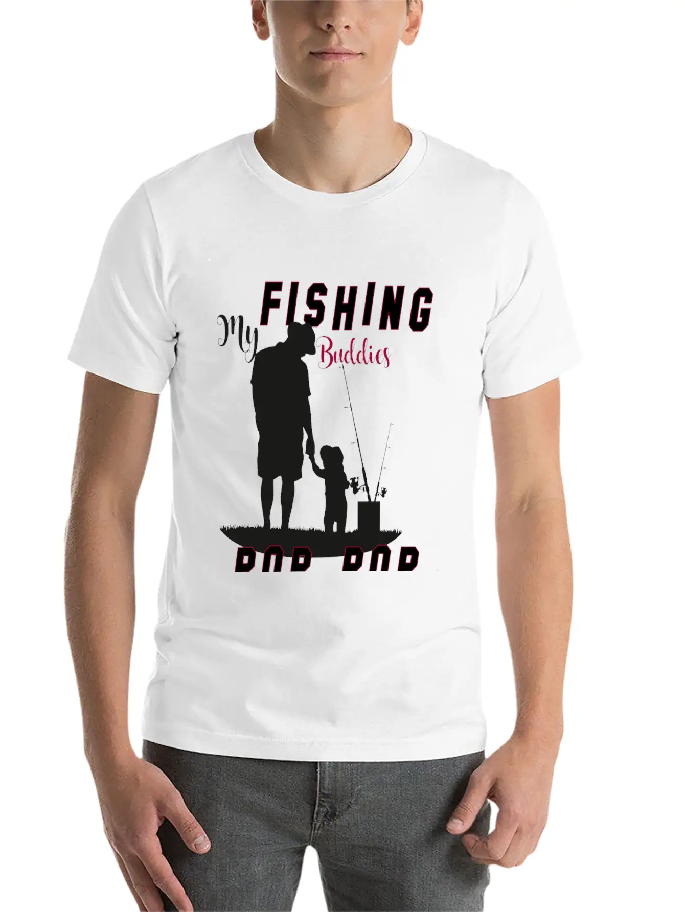FISHING POP POP Essential Cotton Tee For Daily Outfits ¨C Unisex Style