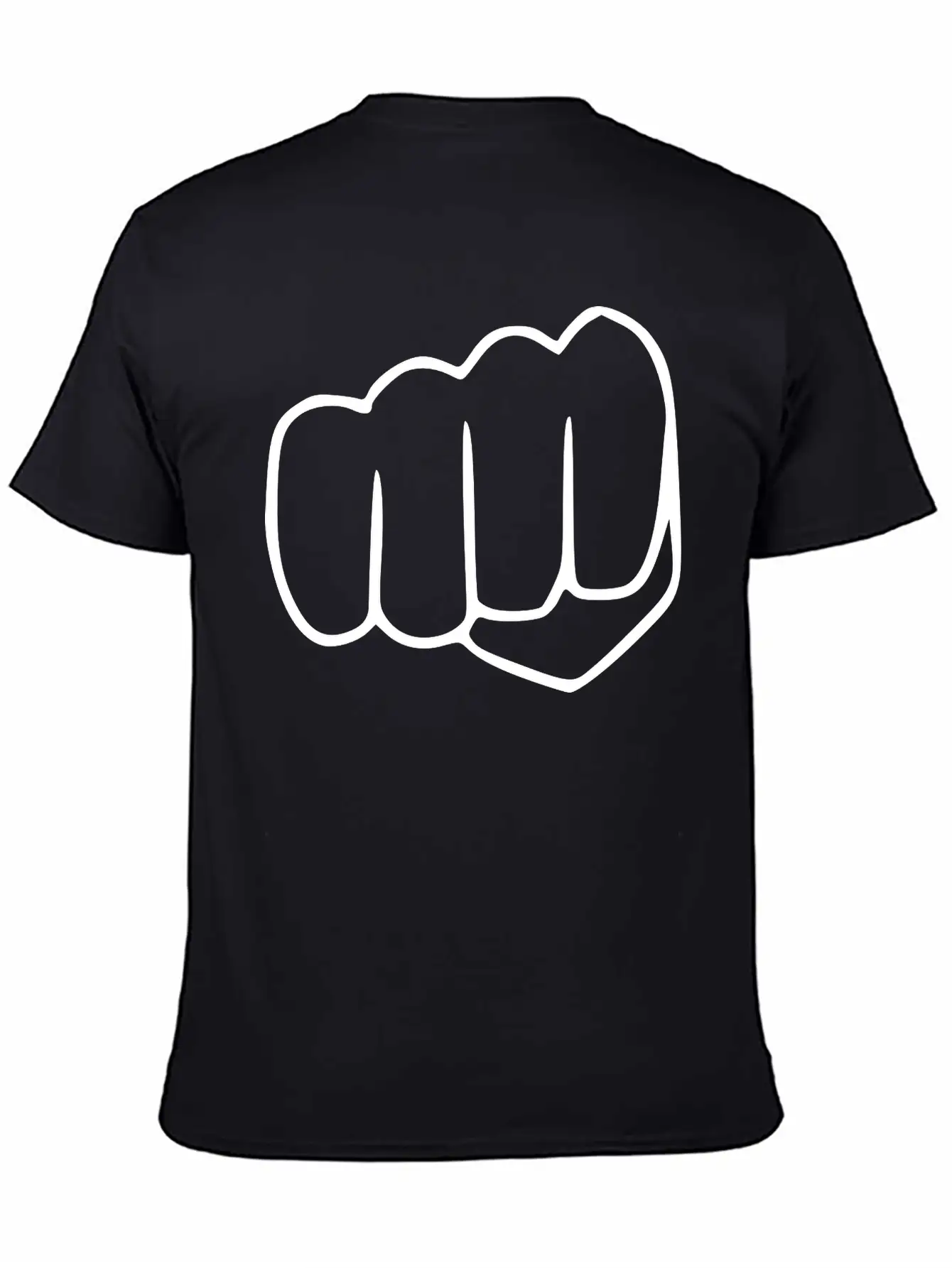 Fist Sketch Emojis Basic Graphic T-Shirt ¨C Daily Comfort In Soft Cotton