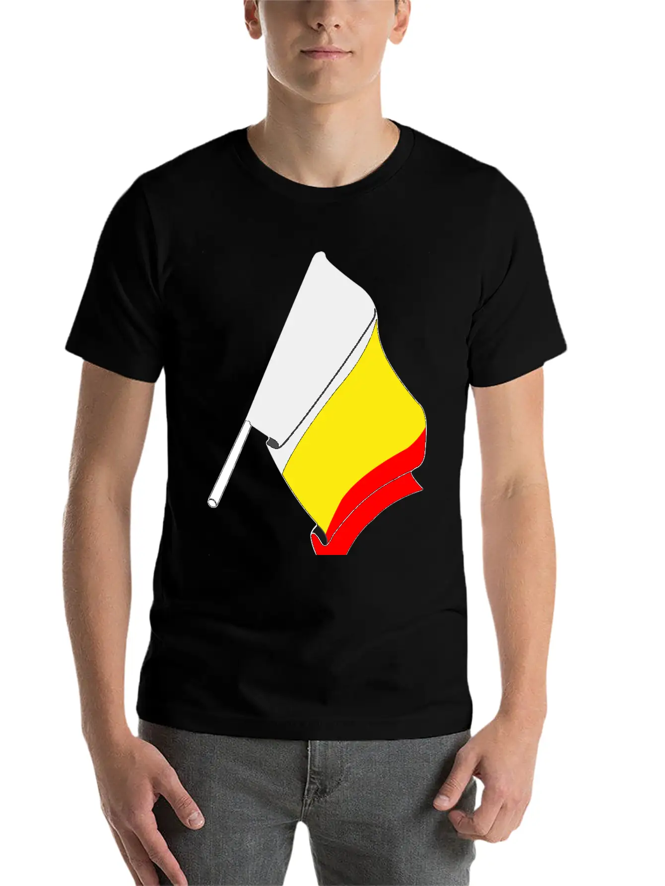 Flag Of Belgium Soft Cotton Short Sleeve Tee ¨C Unisex Wardrobe Staple