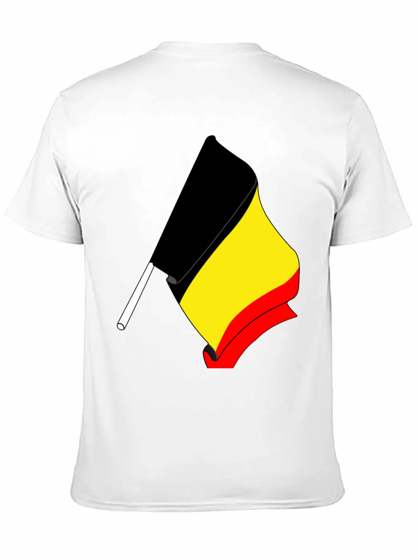 Flag Of Belgium Soft Cotton Short Sleeve Tee ¨C Unisex Wardrobe Staple