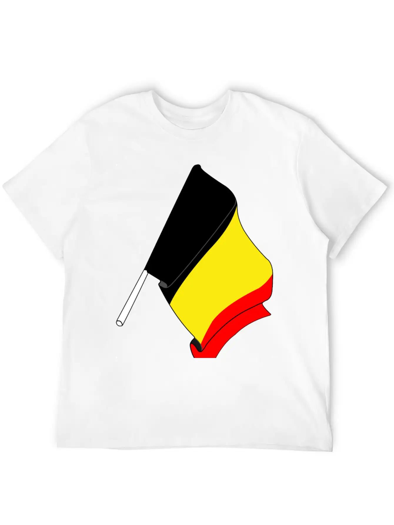 Flag Of Belgium Soft Cotton Short Sleeve Tee ¨C Unisex Wardrobe Staple