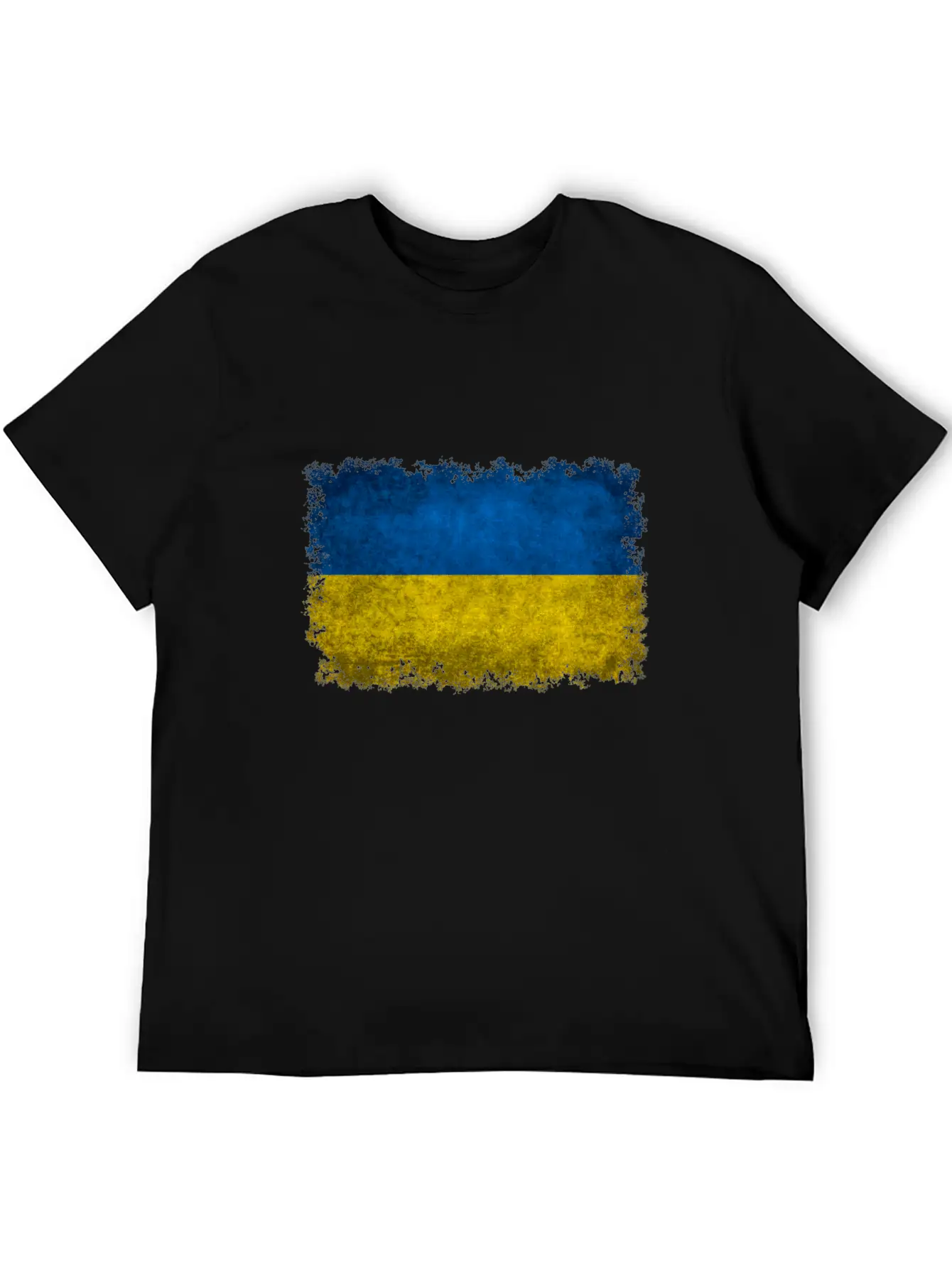 Flag Of Ukraine Basic Graphic T-Shirt ¨C Daily Comfort In Soft Cotton